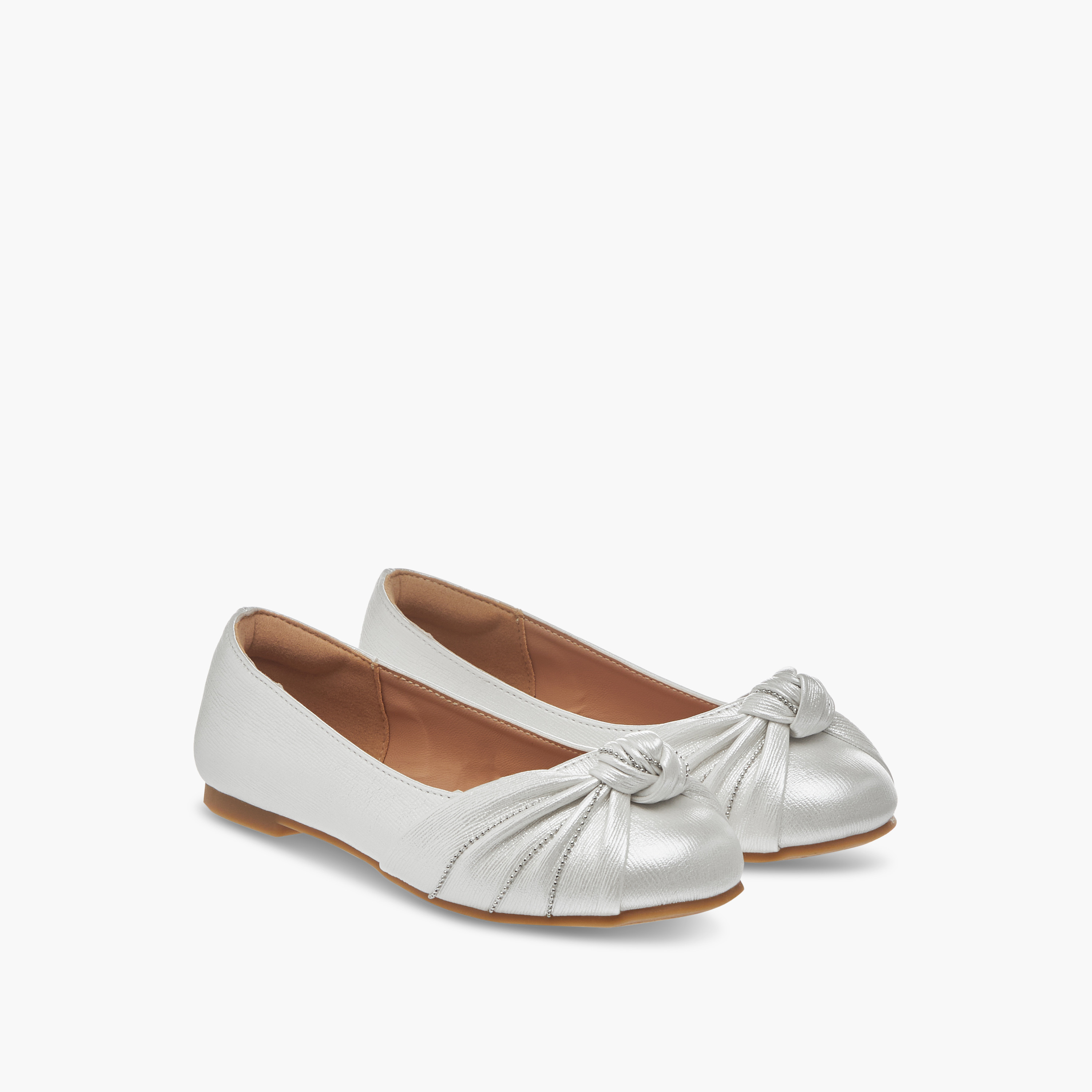 حذاء باليرينا سهل الارتداء بتفصيل عقدة من ليتل مِسي-girls-shoes-ballerinas-image-1