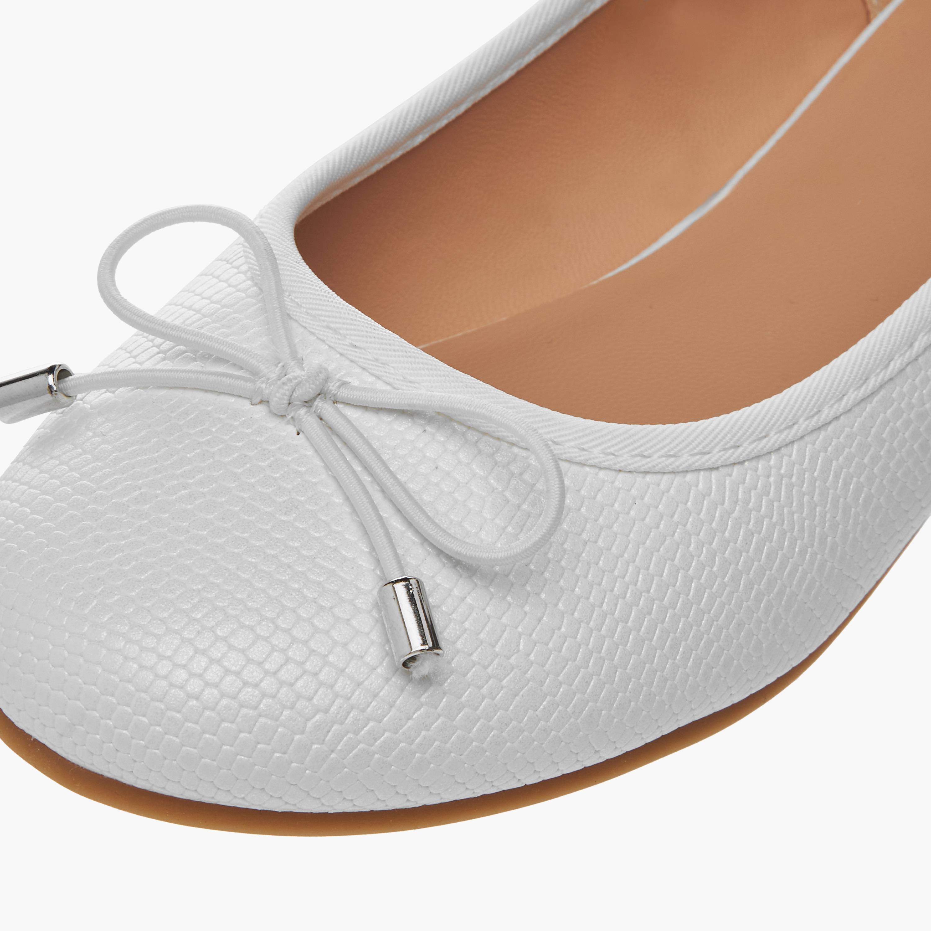 Little Missy Bow Accent Slip-On Ballerina Shoes-girls-shoes-ballerinas-image-6