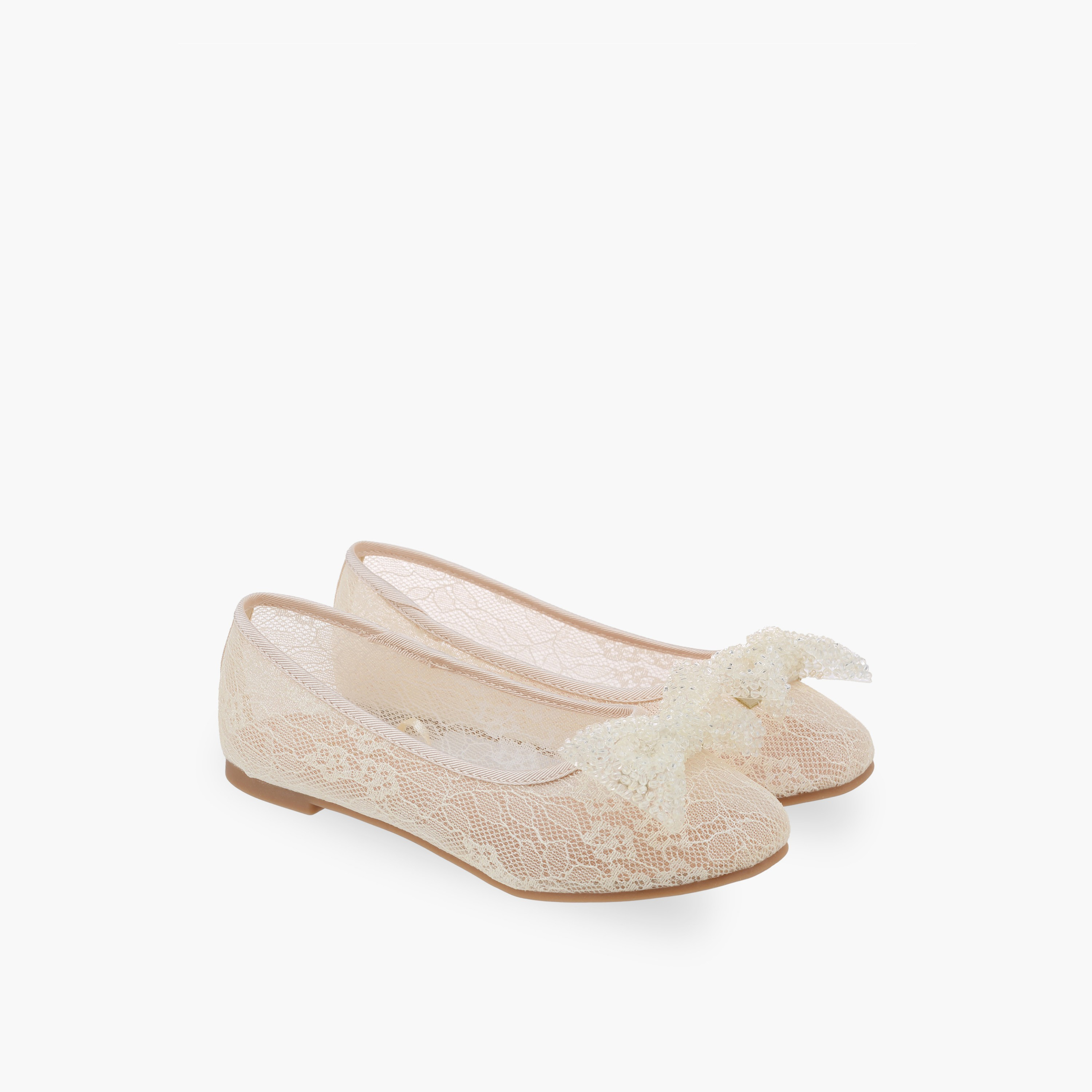 حذاء باليرينا سهل الارتداء للبنات من ليتل ميسي-girls-shoes-ballerinas-image-1