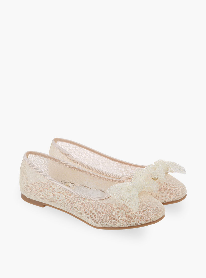حذاء باليرينا سهل الارتداء للبنات من ليتل ميسي-girls-shoes-ballerinas-image-1