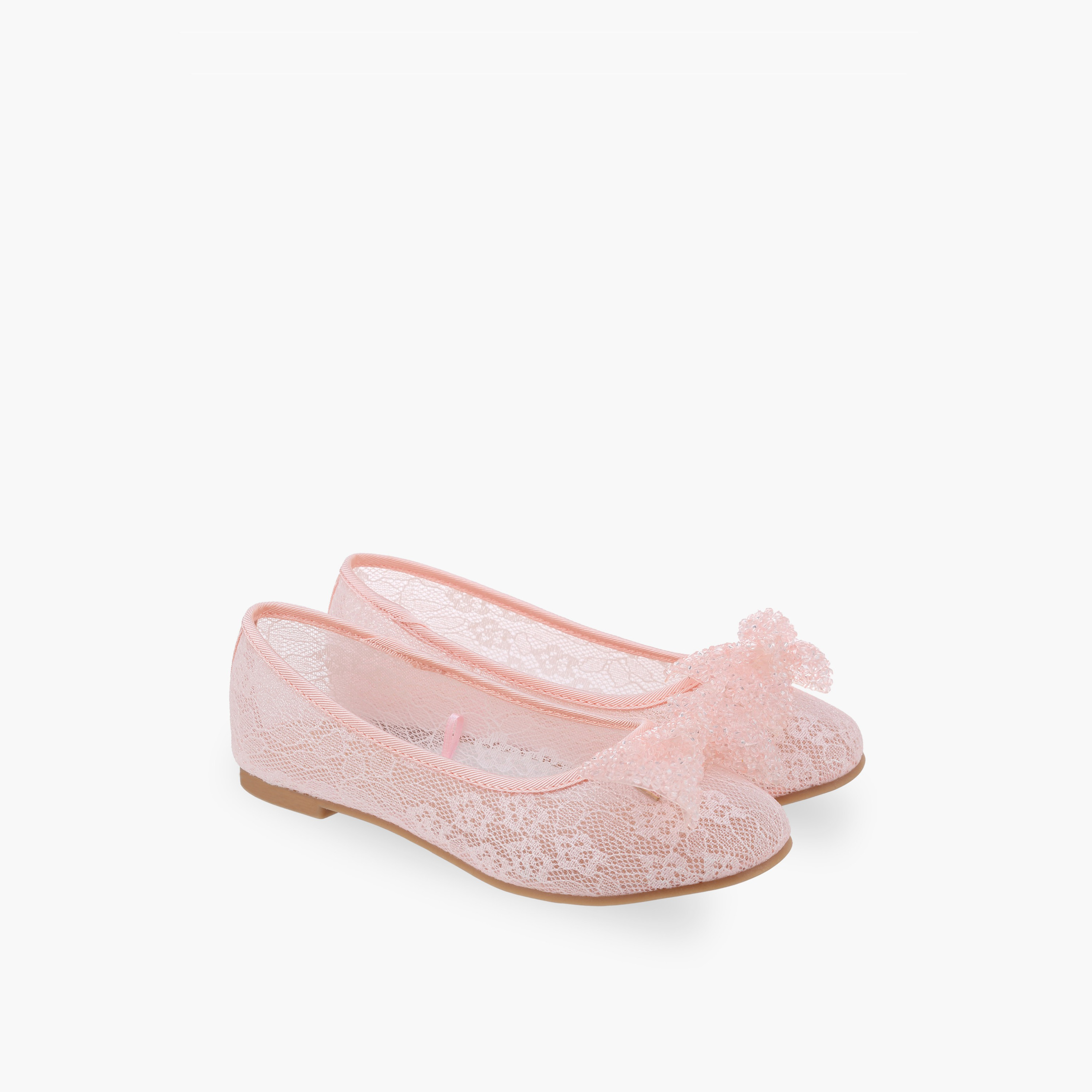 حذاء باليرينا سهل الارتداء للبنات من ليتل ميسي-girls-shoes-ballerinas-image-1