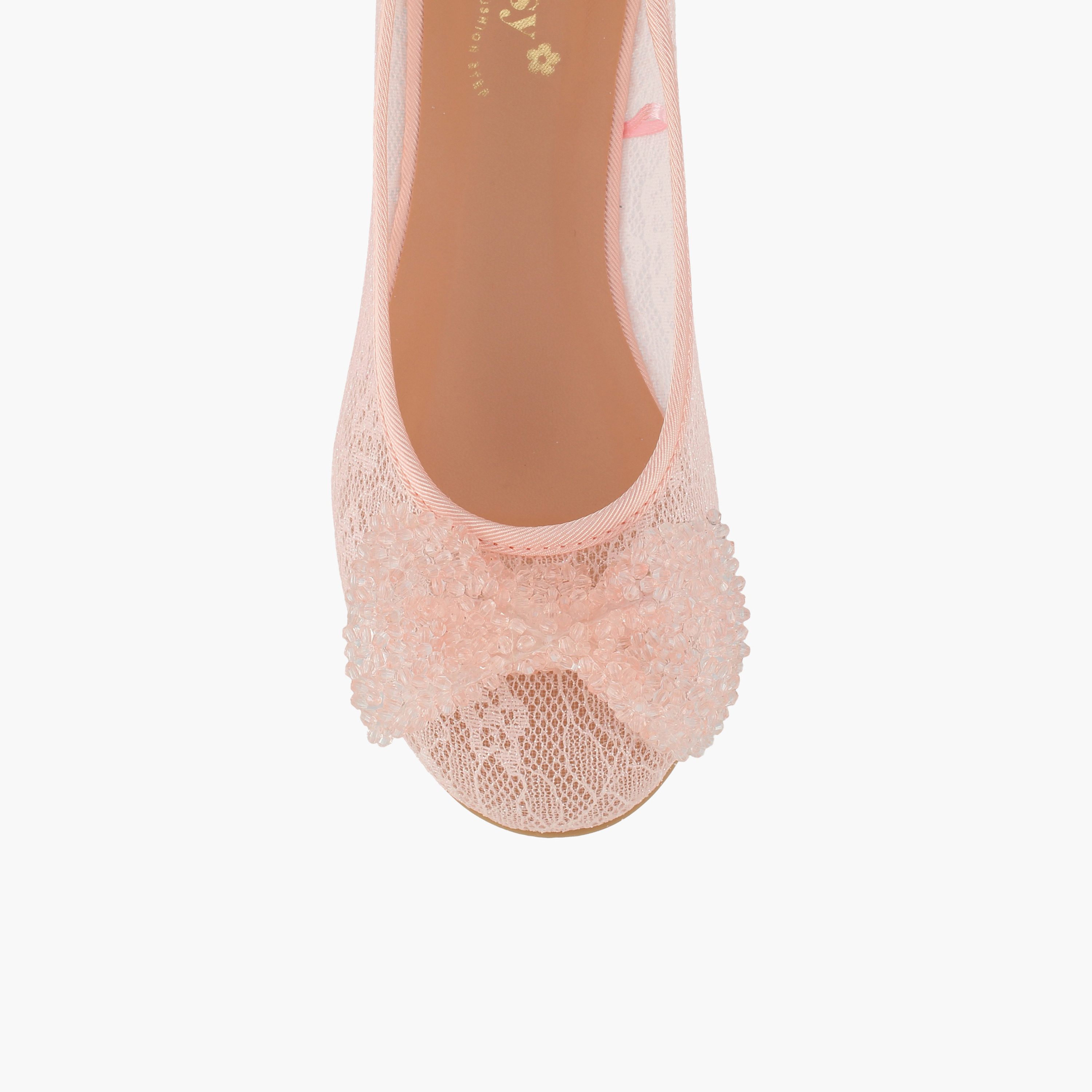 حذاء باليرينا سهل الارتداء للبنات من ليتل ميسي-girls-shoes-ballerinas-image-4