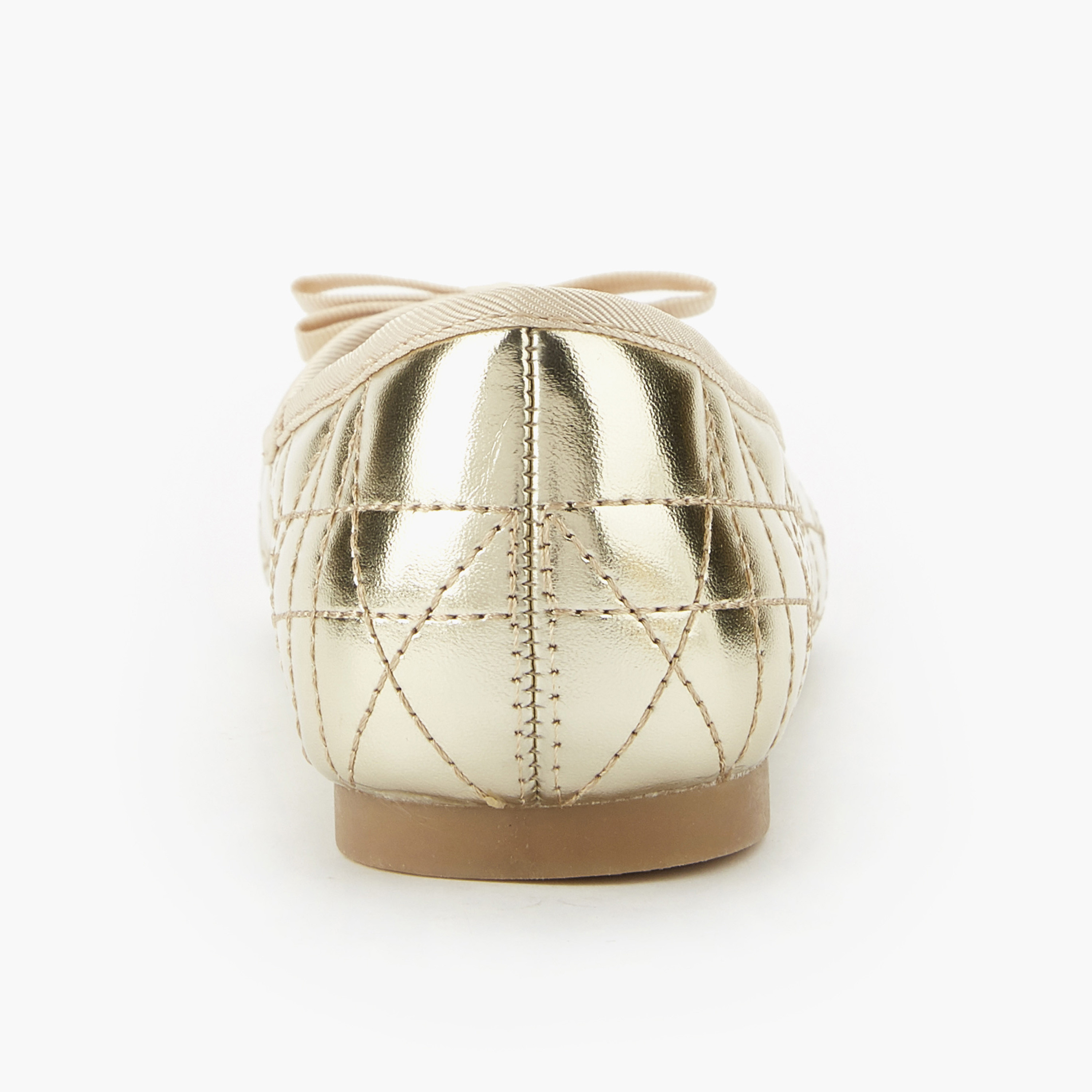 Little Missy Girls Quilted Ballerina Shoes-girls-shoes-ballerinas-image-5