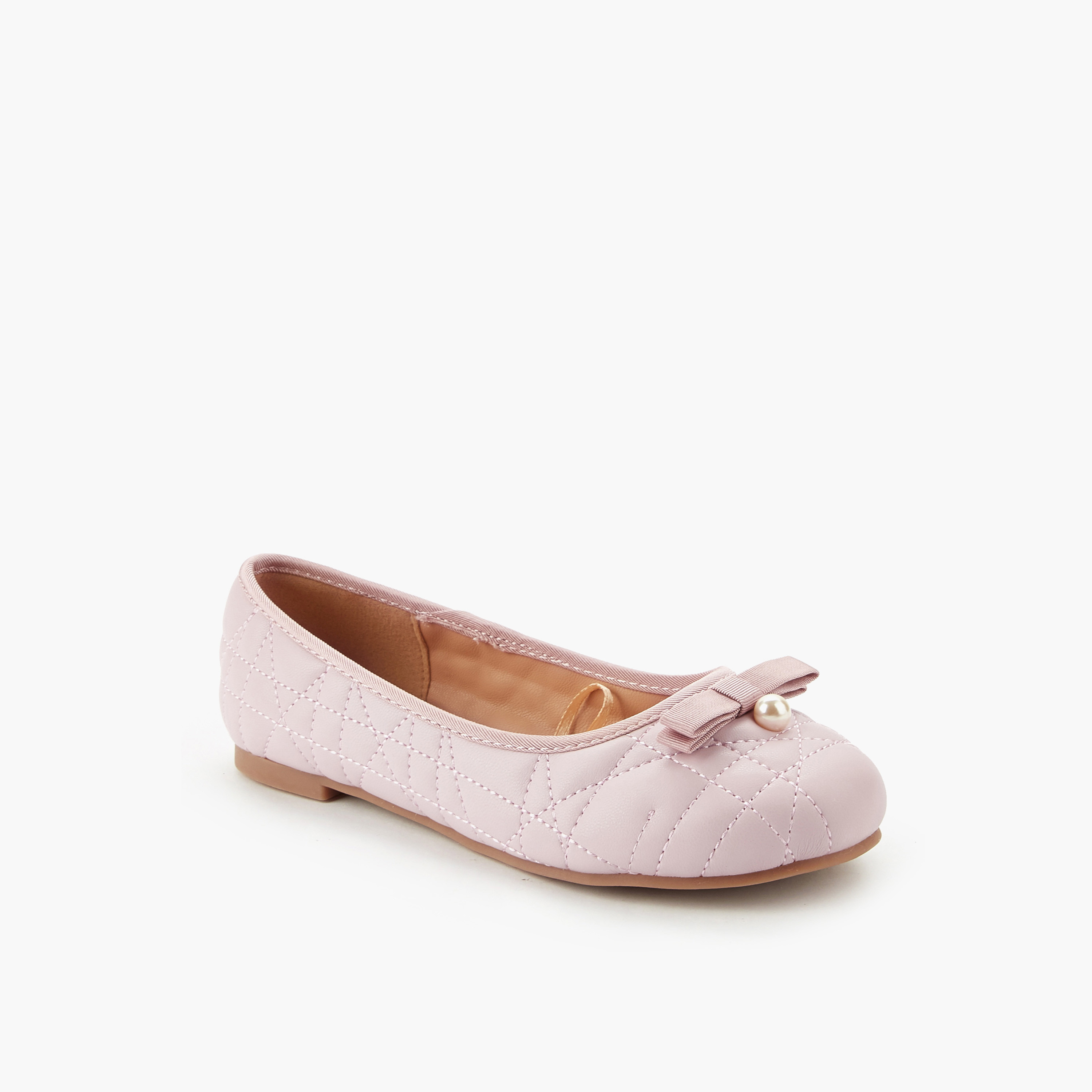 حذاء باليرينا مبطّن للبنات من ليتل ميسي-girls-shoes-ballerinas-image-3