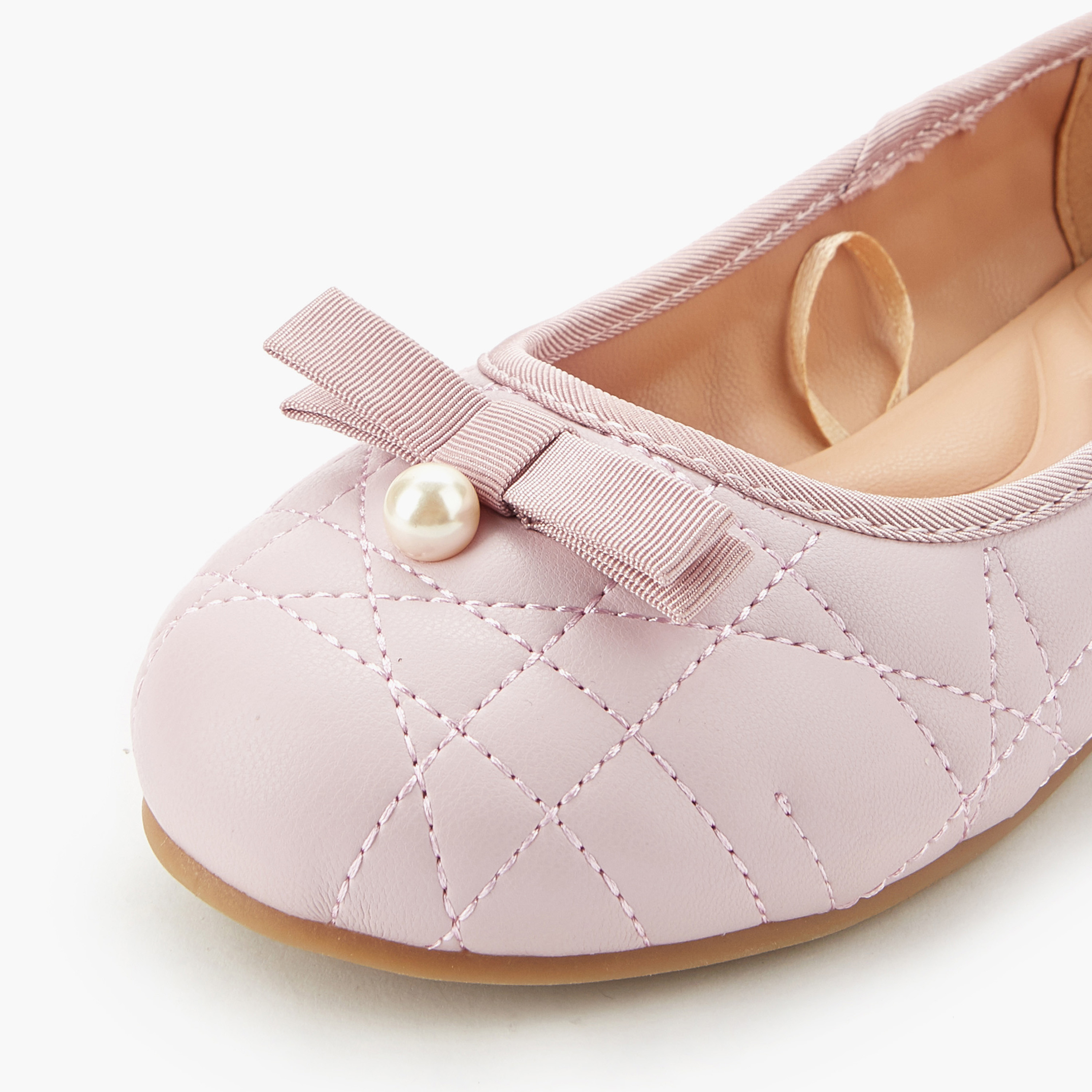 حذاء باليرينا مبطّن للبنات من ليتل ميسي-girls-shoes-ballerinas-image-4