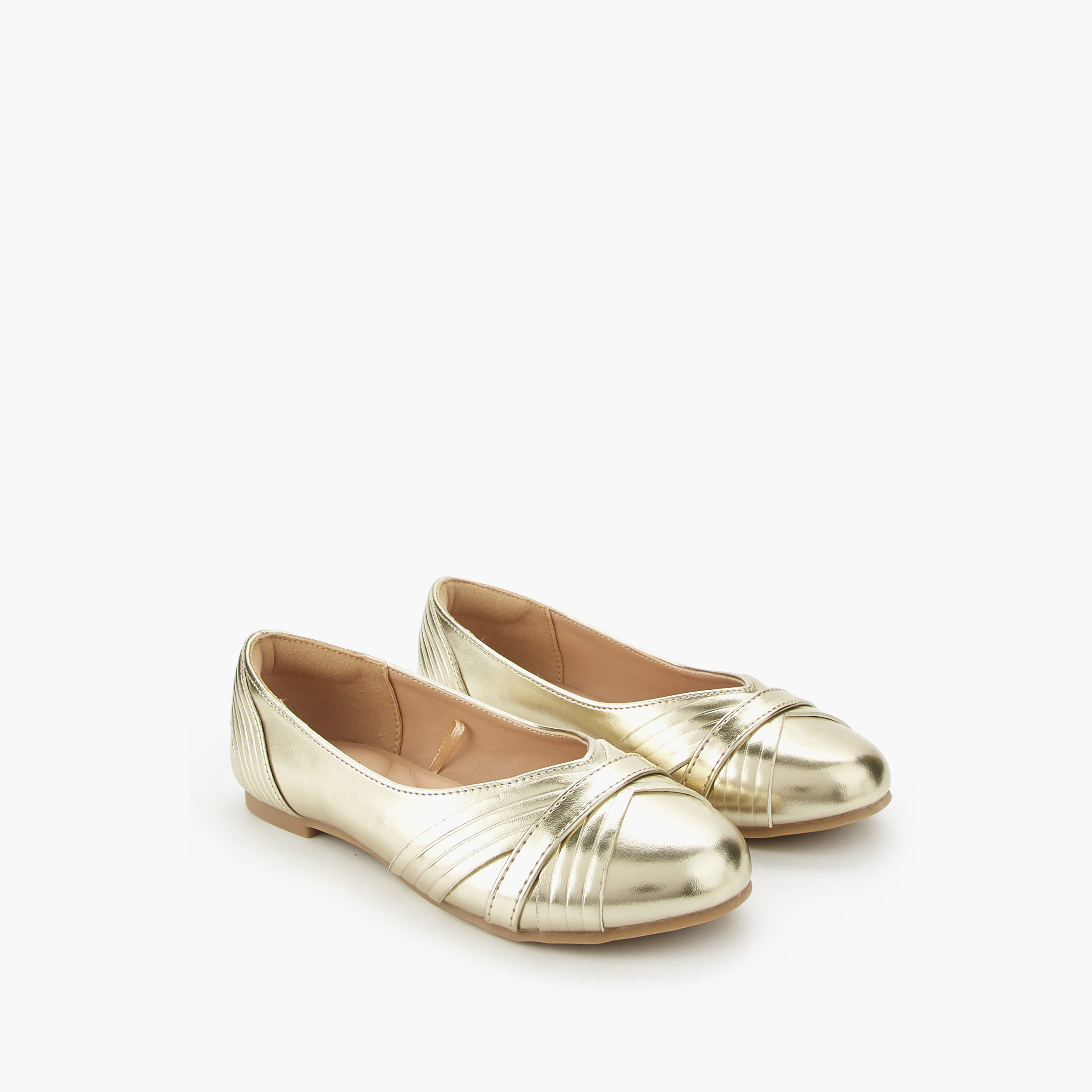 حذاء باليرينا سهل الارتداء للبنات من ليتل ميسي-girls-shoes-ballerinas-image-1