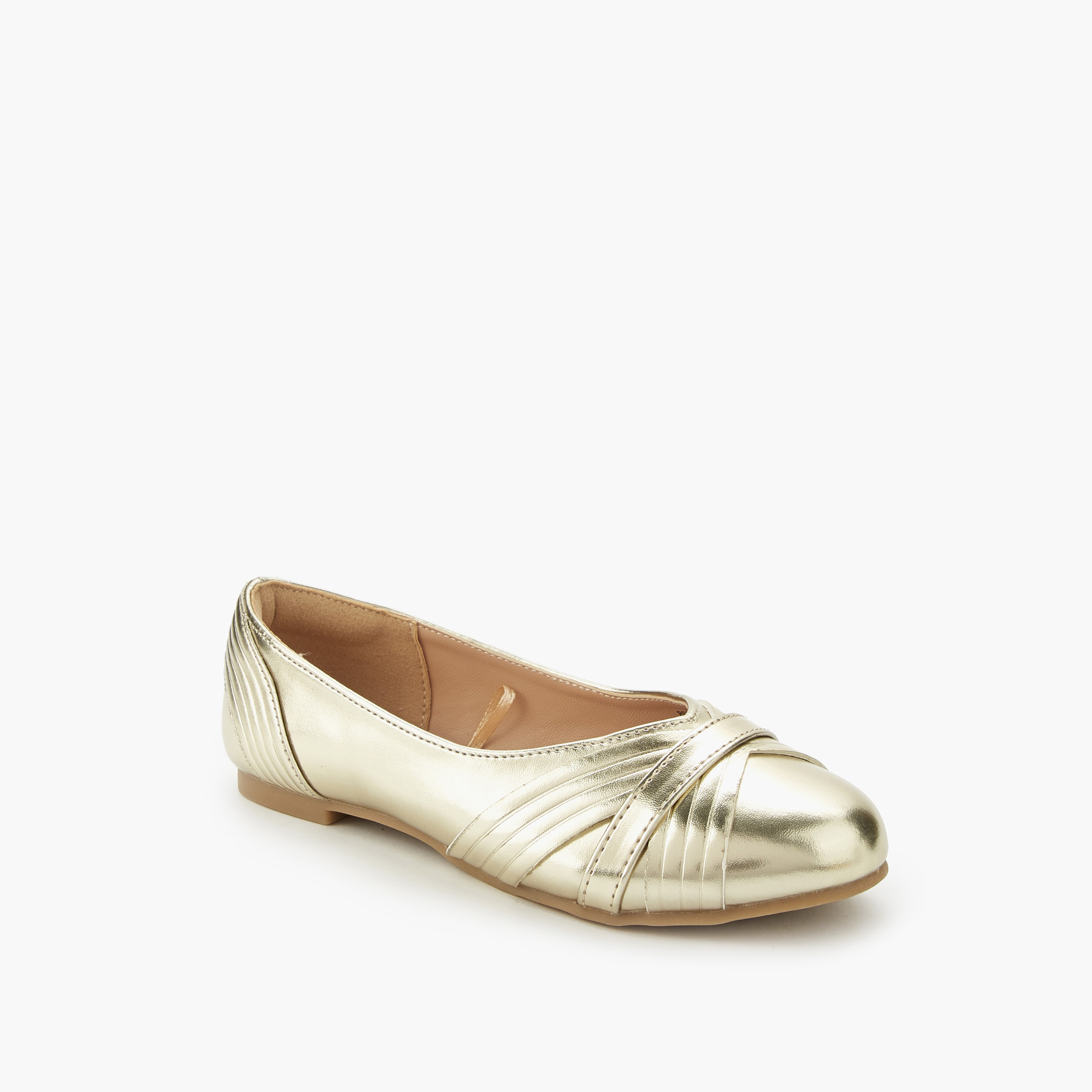 حذاء باليرينا سهل الارتداء للبنات من ليتل ميسي-girls-shoes-ballerinas-image-3