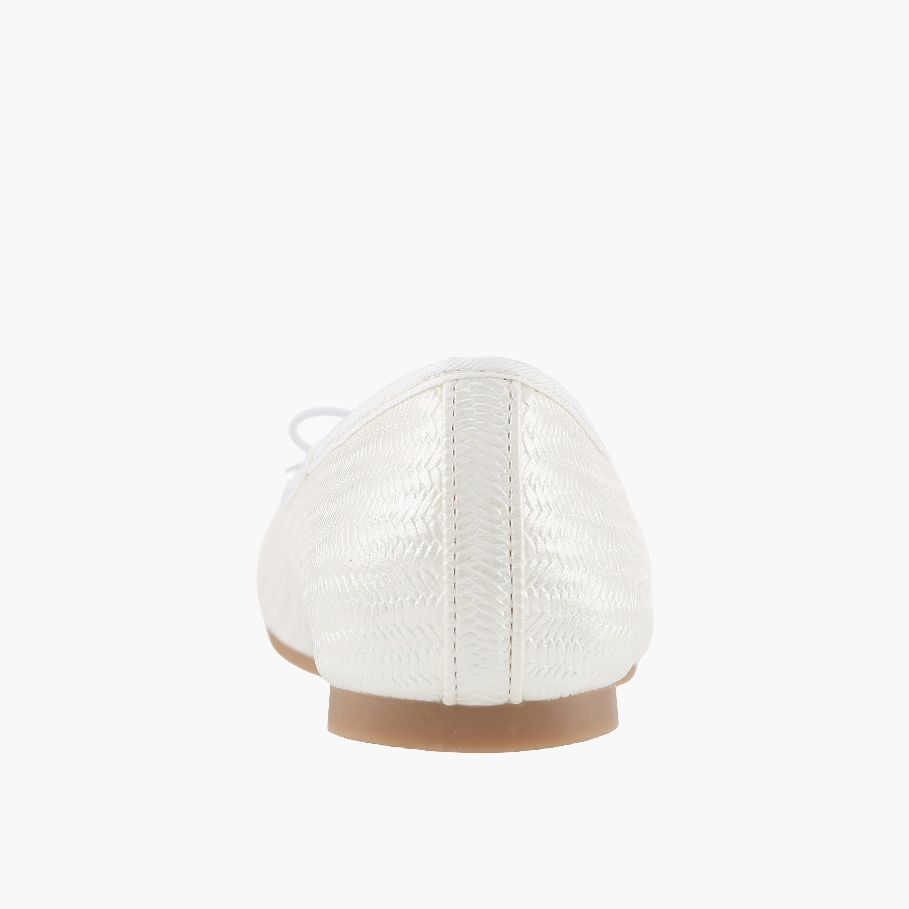 Little Missy Girls Textured Ballerina Shoes-girls-shoes-ballerinas-image-5