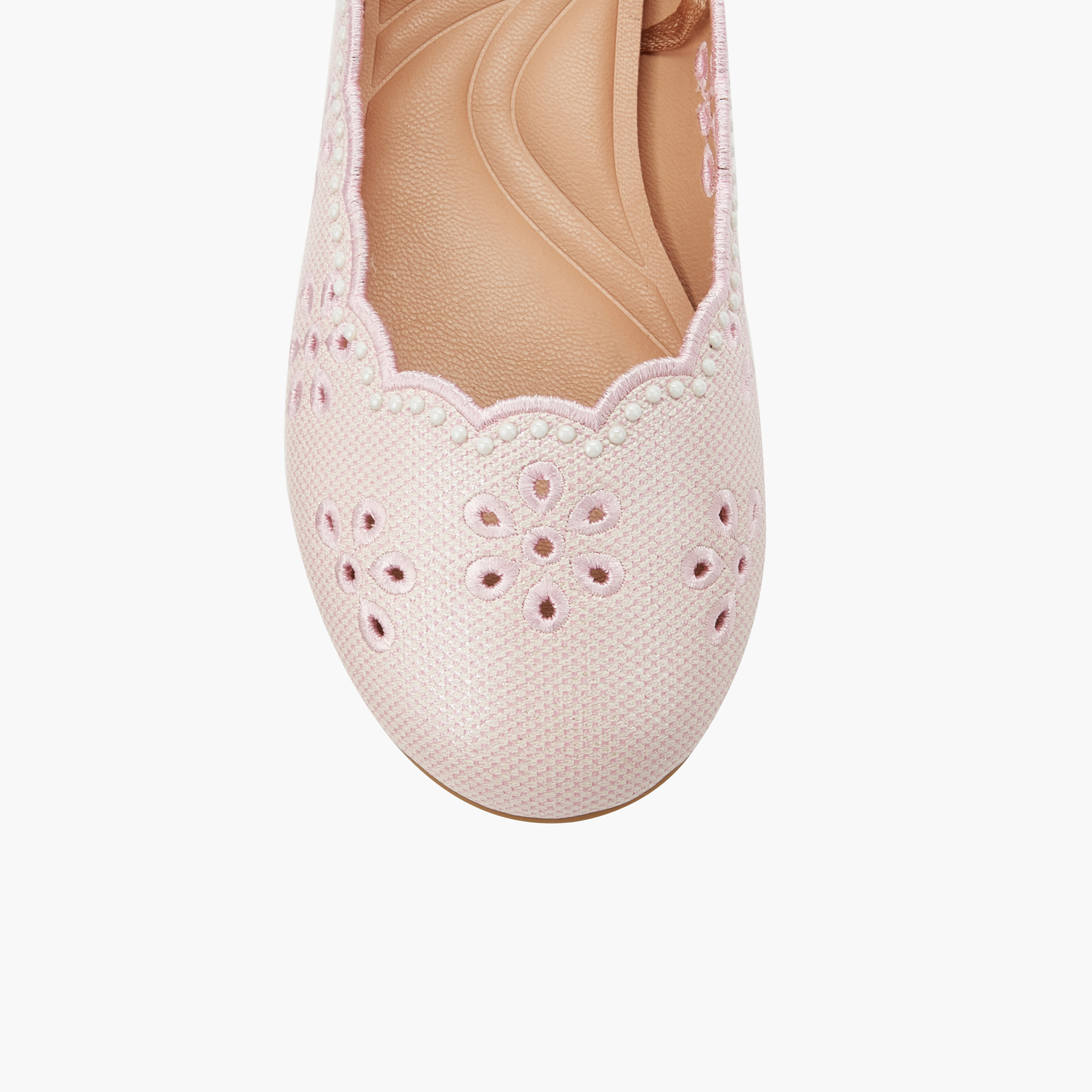 حذاء باليرينا مفرّغة بالليزر للبنات من ليتل ميسي-girls-shoes-ballerinas-image-5