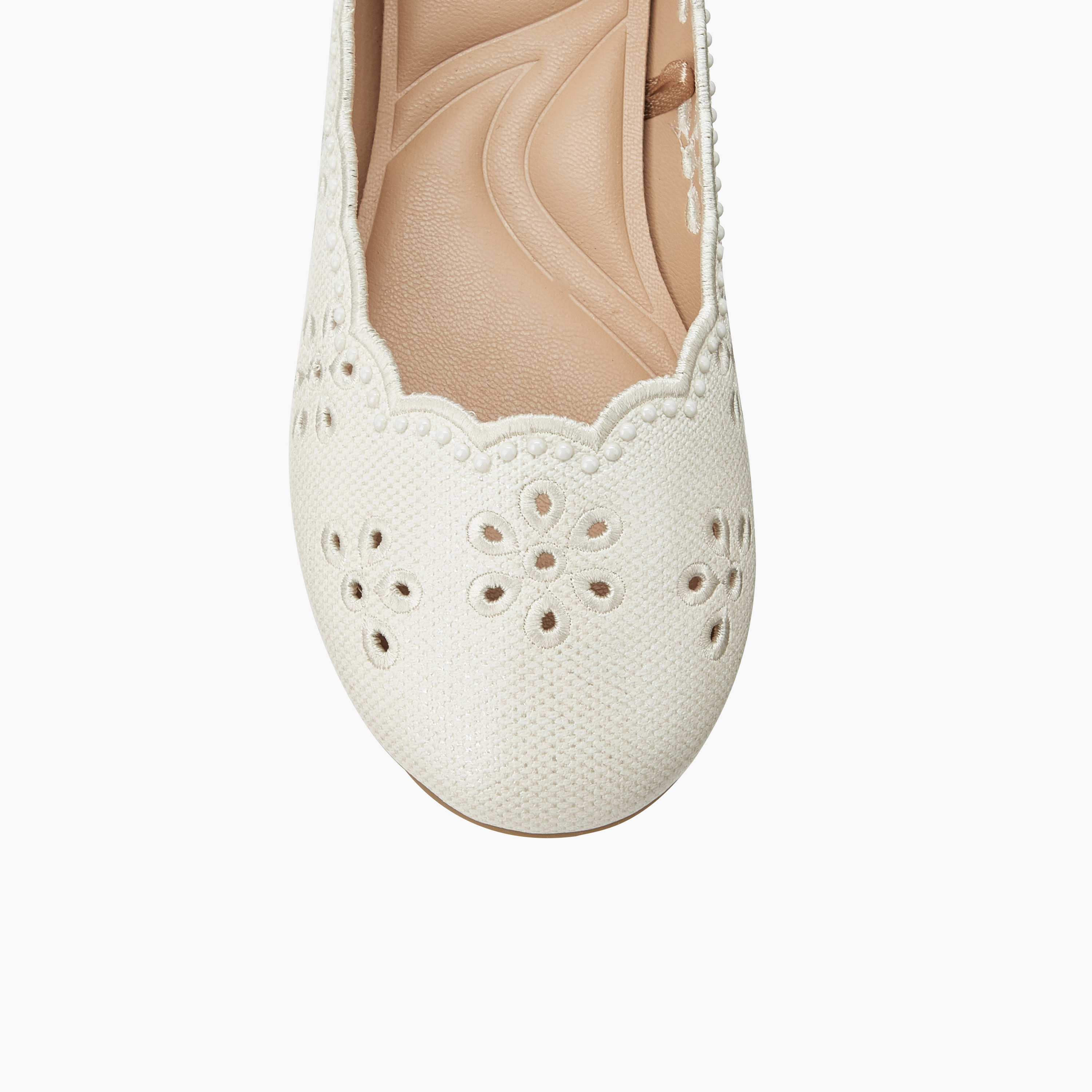 حذاء باليرينا مفرّغة بالليزر للبنات من ليتل ميسي-girls-shoes-ballerinas-image-5