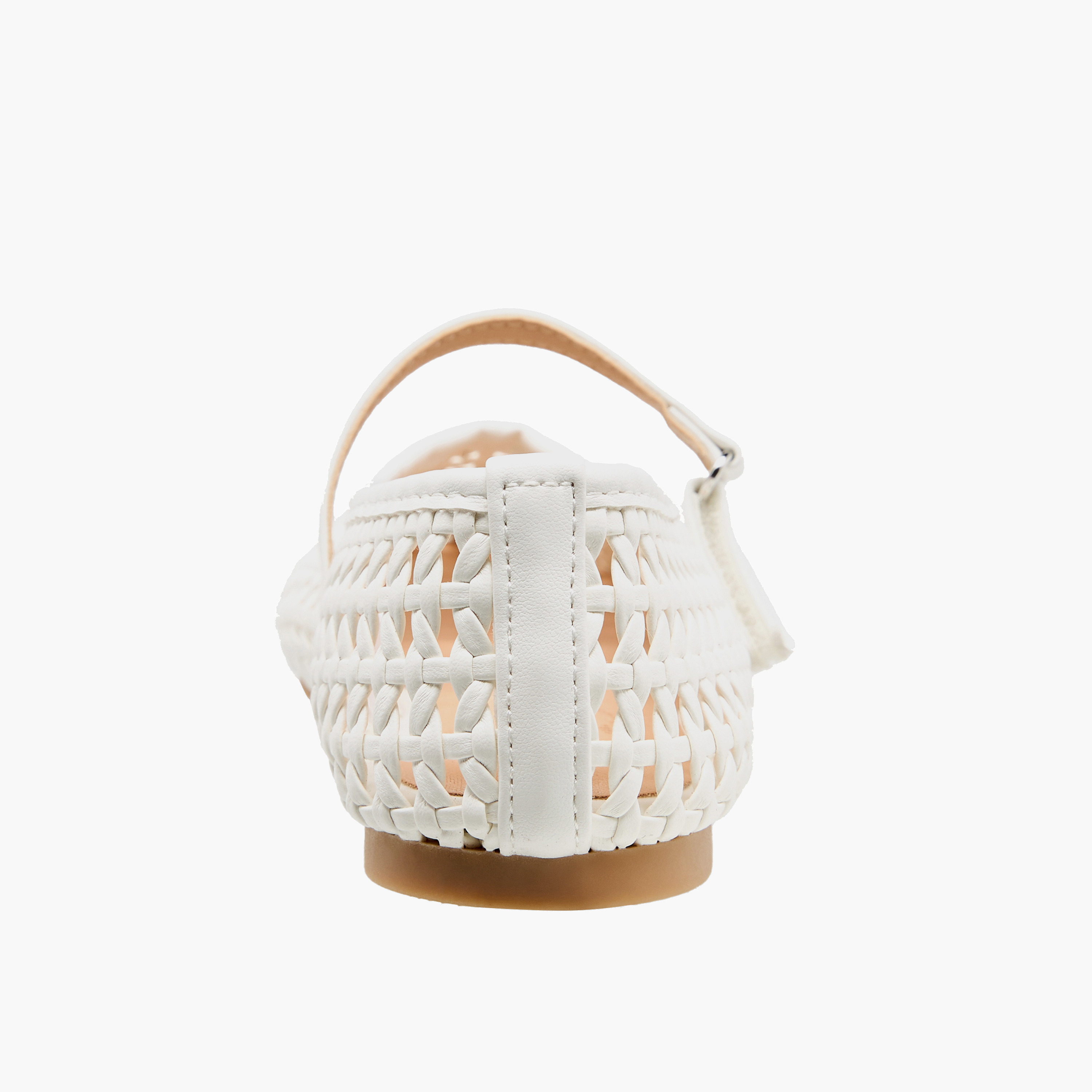 حذاء ماري جين بتفاصيل مفرغة للبنات من ليتل ميسي-girls-shoes-maryjanes-image-5