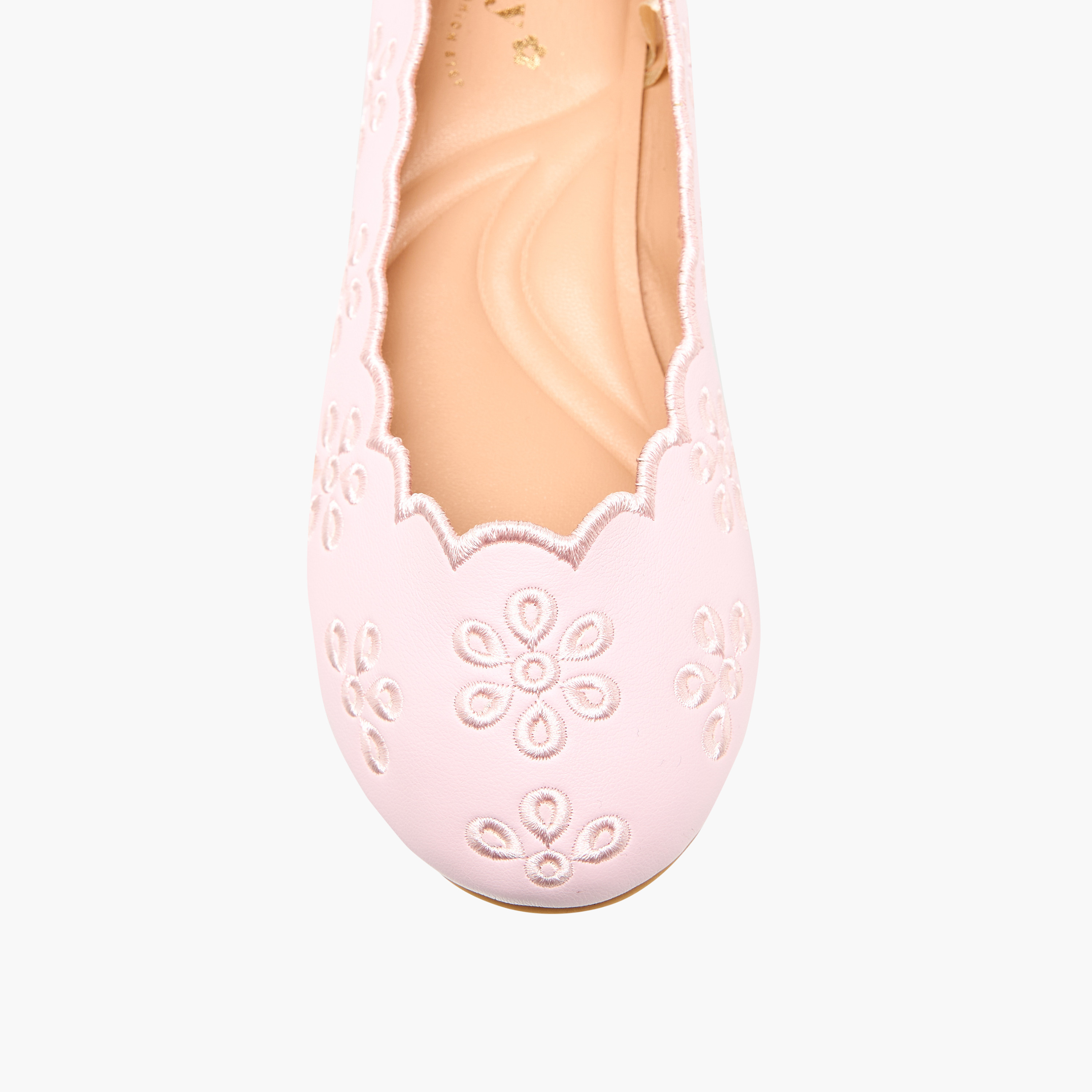 حذاء باليرينا مطرز للبنات من ليتل ميسي-girls-shoes-ballerinas-image-4