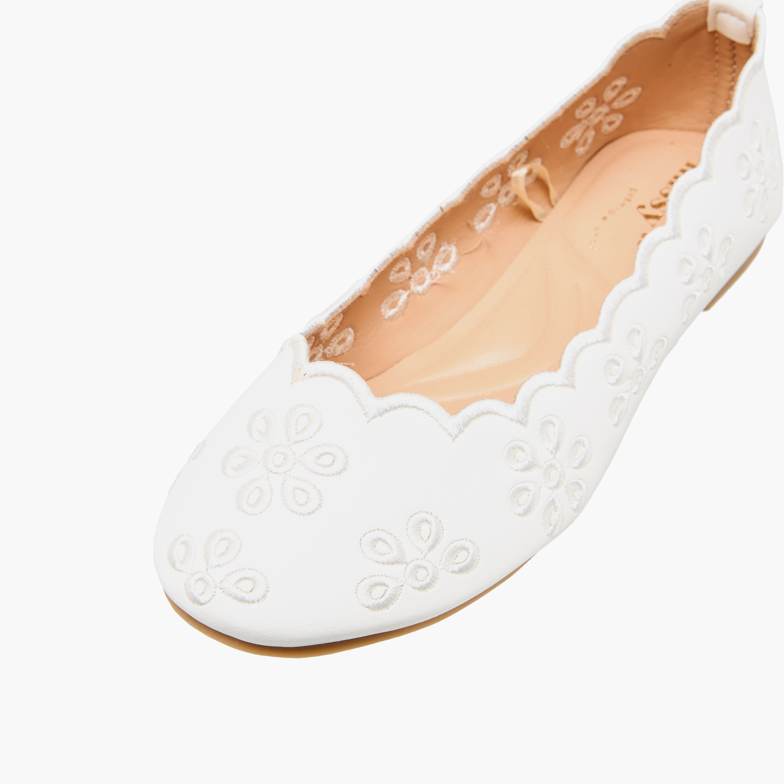 حذاء باليرينا مطرز للبنات من ليتل ميسي-girls-shoes-ballerinas-image-6