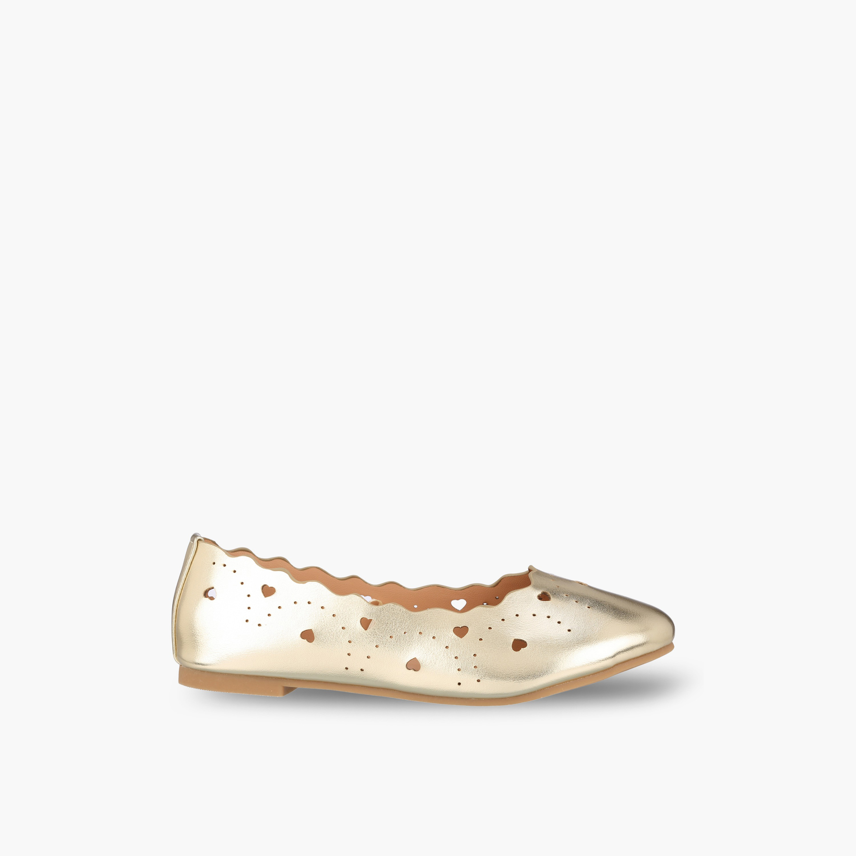 حذاء باليرينا بفتحات ليزر للبنات من ليتل ميسي-girls-shoes-ballerinas-image-3