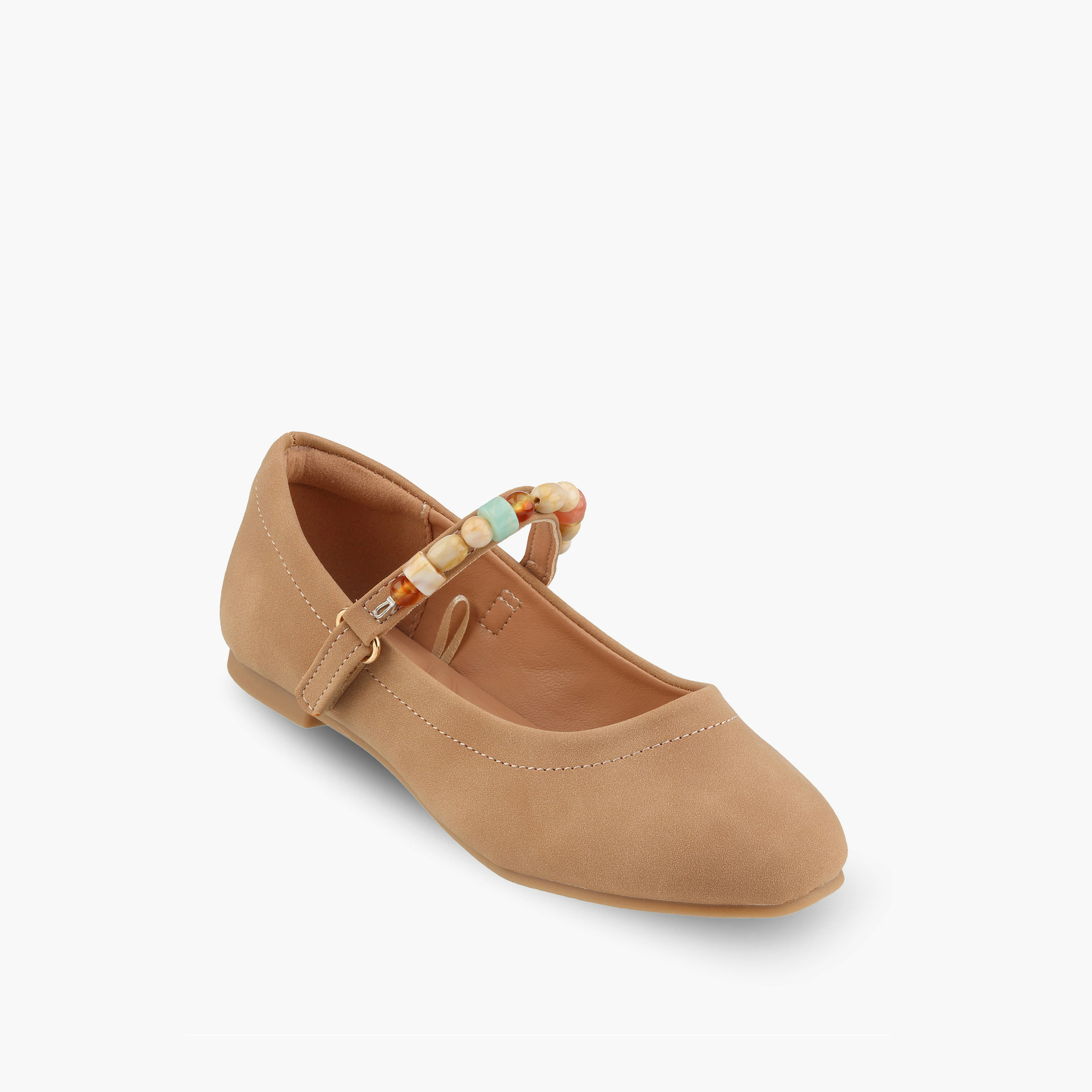 Little Missy Girls Beaded Mary Jane Shoes-girls-shoes-maryjanes-image-2