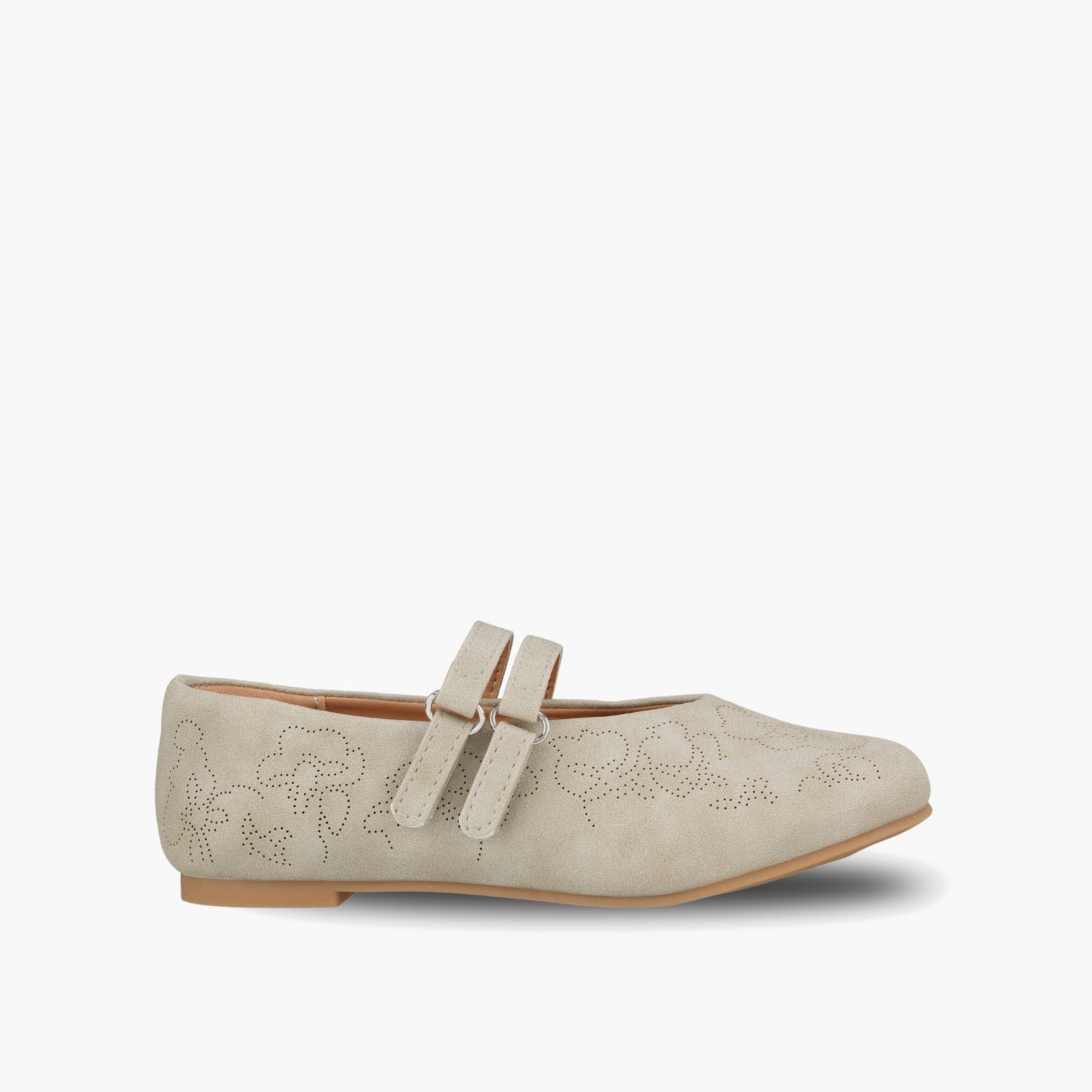 Little Missy Girls Laser Cut Mary Jane Shoes-girls-shoes-ballerinas-image-3