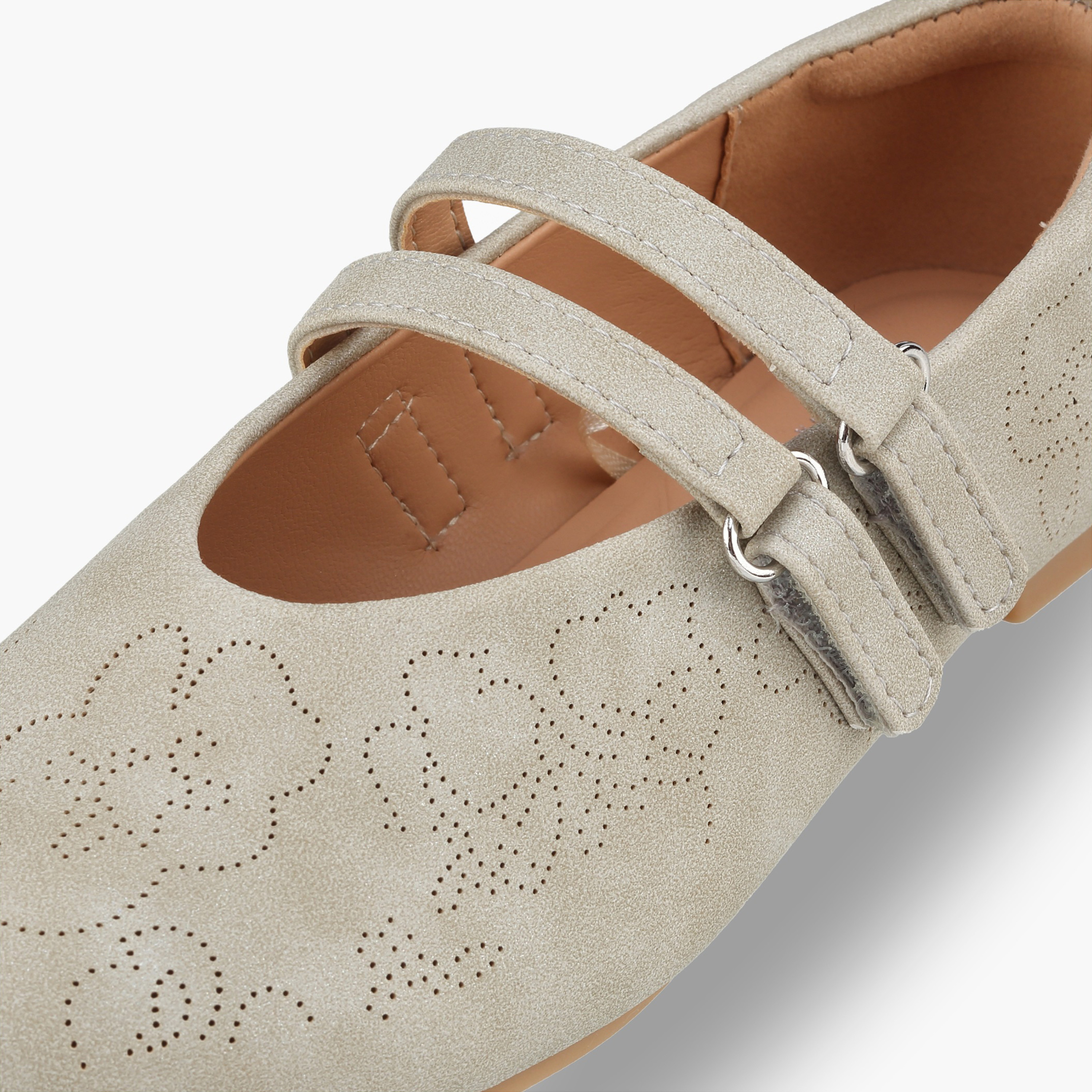 Little Missy Girls Laser Cut Mary Jane Shoes-girls-shoes-ballerinas-image-6
