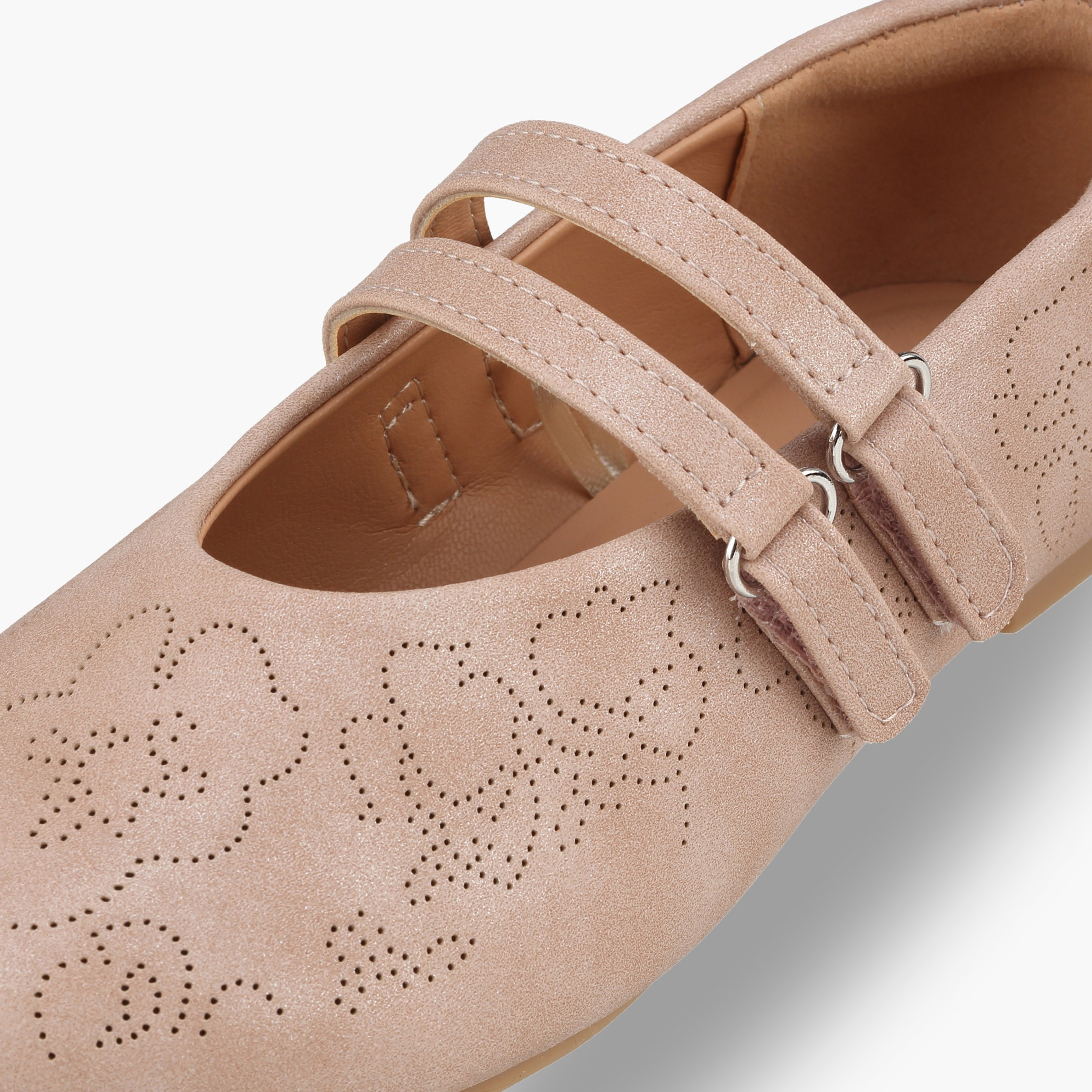Little Missy Girls Laser Cut Mary Jane Shoes-girls-shoes-ballerinas-image-6
