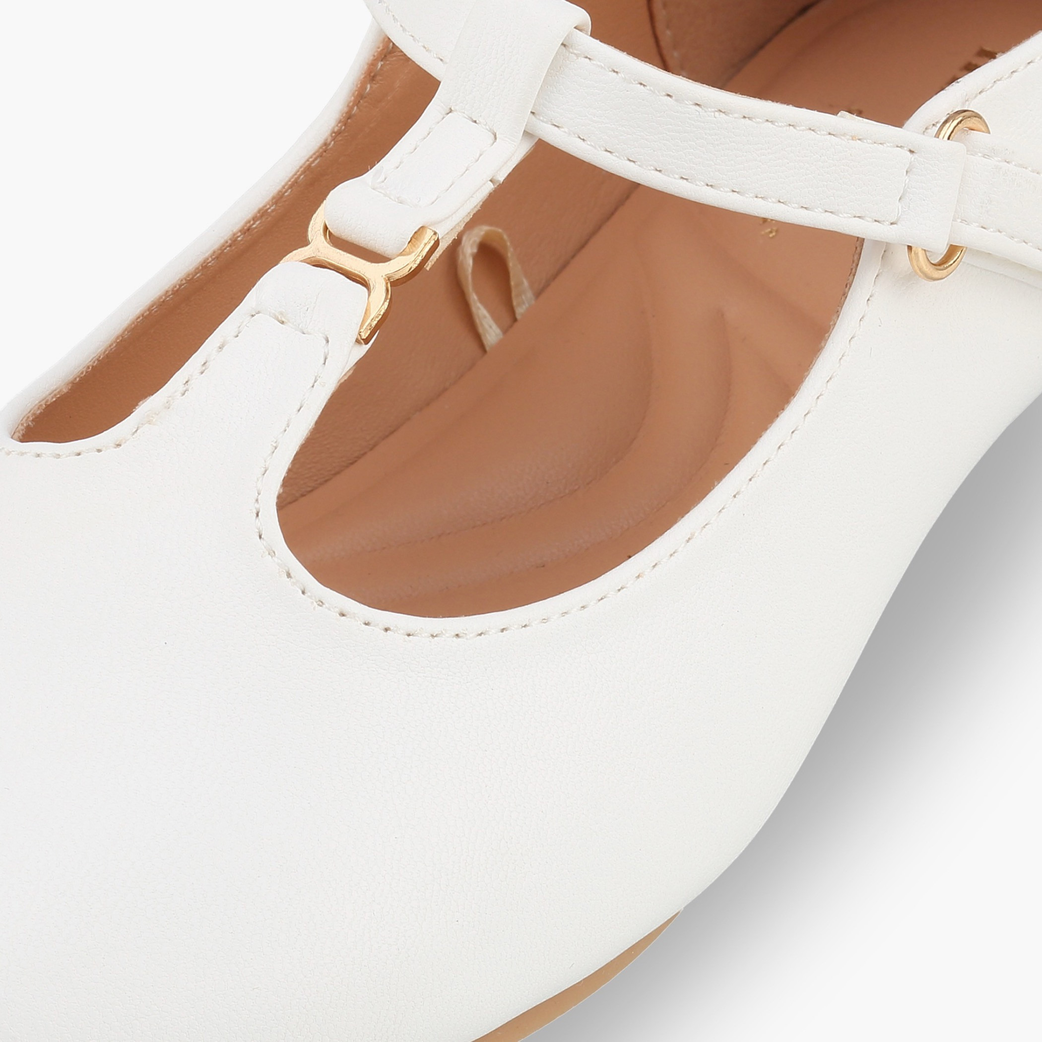 حذاء ماري جين بزينة ميتاليك للبنات من ليتل ميسي-girls-shoes-ballerinas-image-6