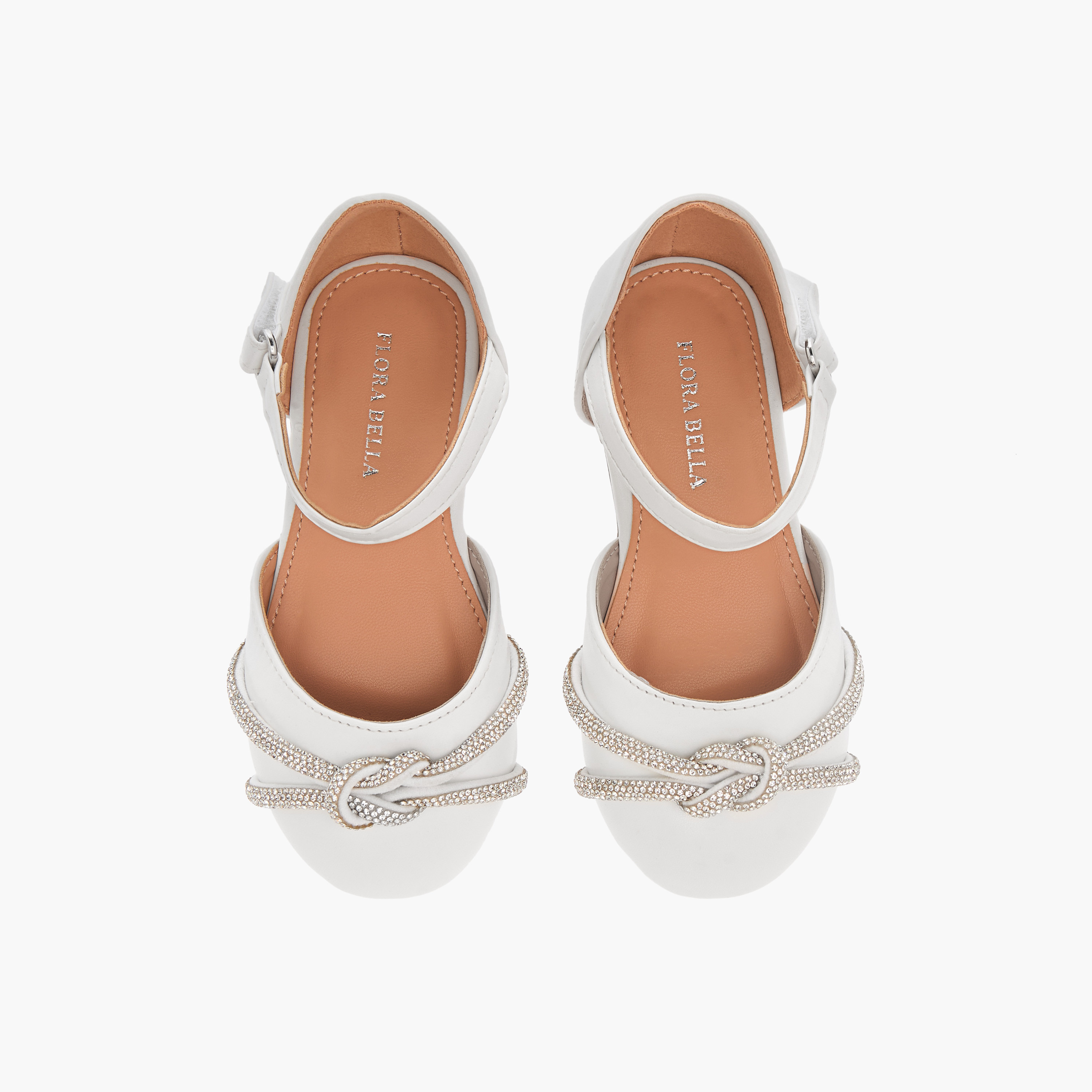 حذاء باليرينا مزين بشريط إغلاق لاصق من فلورا بيلا-girls-shoes-ballerinas-image-1