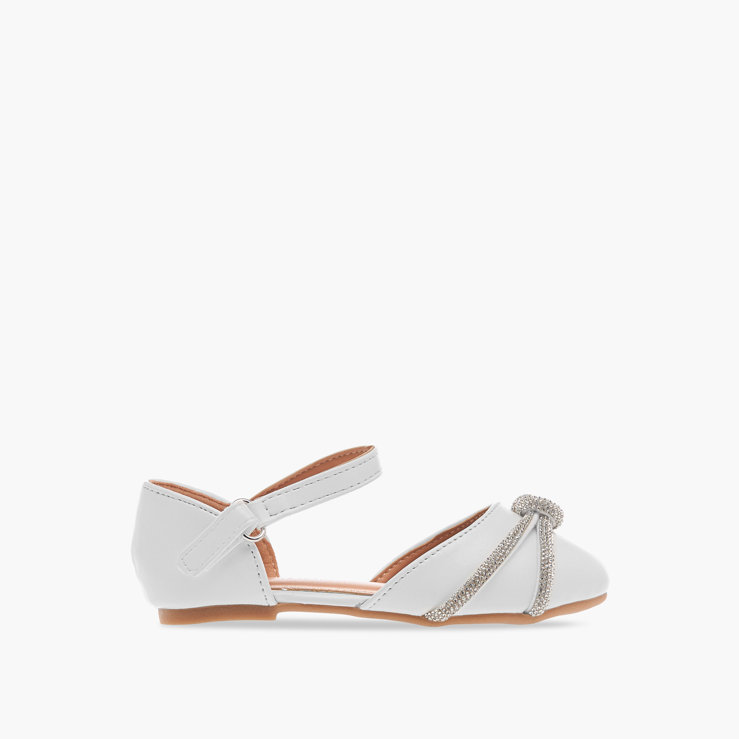 حذاء باليرينا مزين بشريط إغلاق لاصق من فلورا بيلا-girls-shoes-ballerinas-image-2