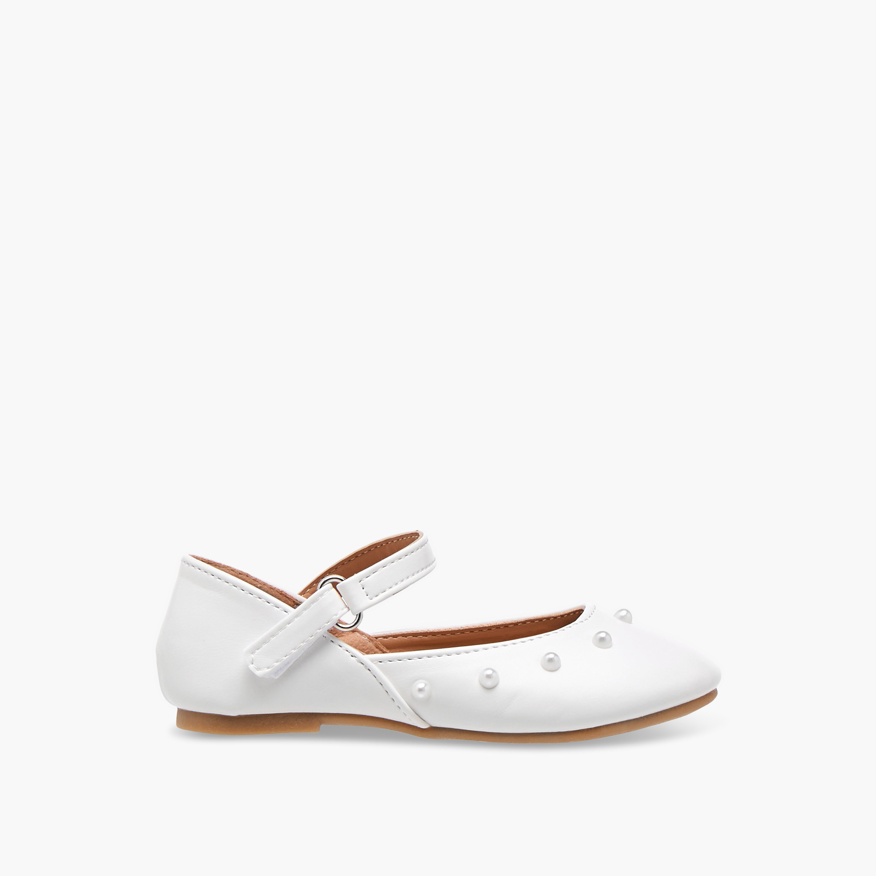 حذاء باليرينا مزين بشريط إغلاق لاصق من فلورا بيلا-girls-shoes-ballerinas-image-3