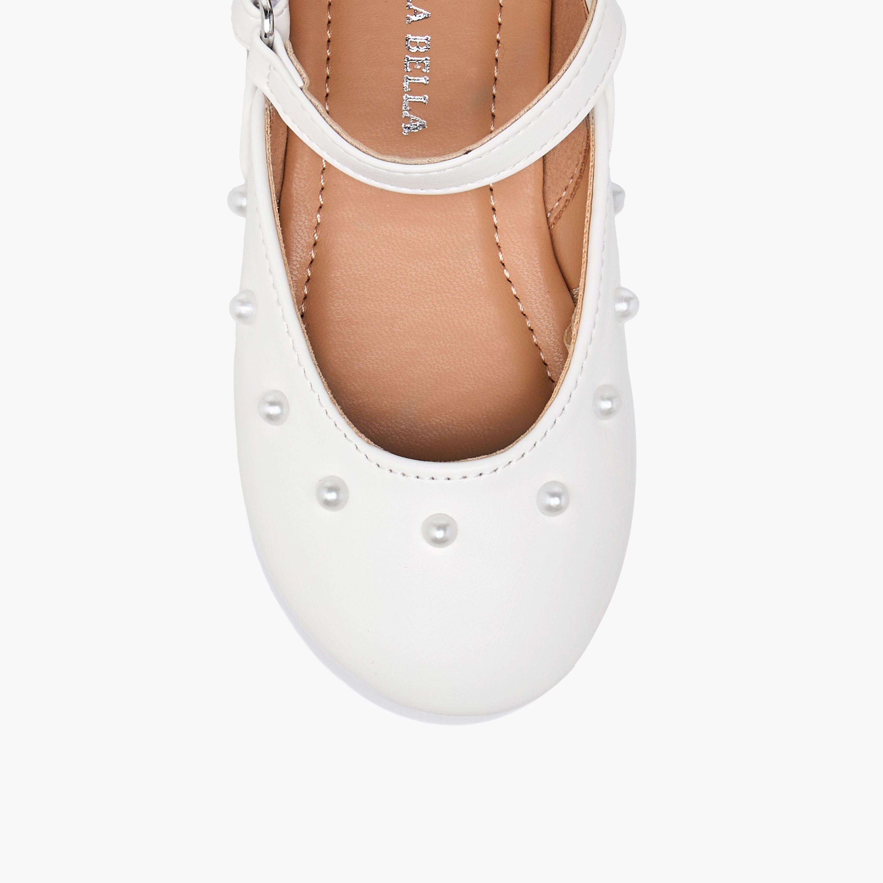 حذاء باليرينا مزين بشريط إغلاق لاصق من فلورا بيلا-girls-shoes-ballerinas-image-4