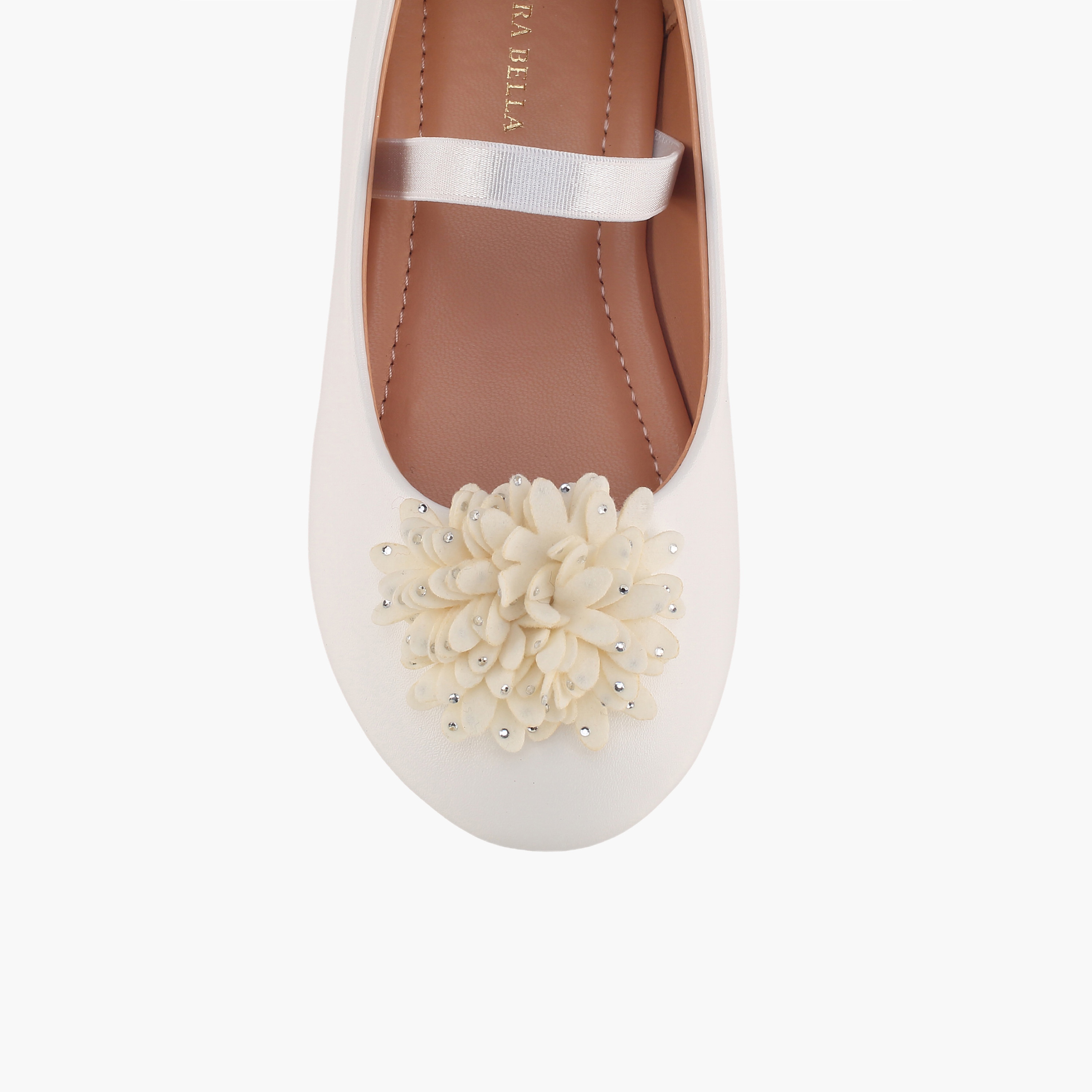 Flora Bella Girls Floral Accent Ballerina Shoes-girls-shoes-ballerinas-image-4
