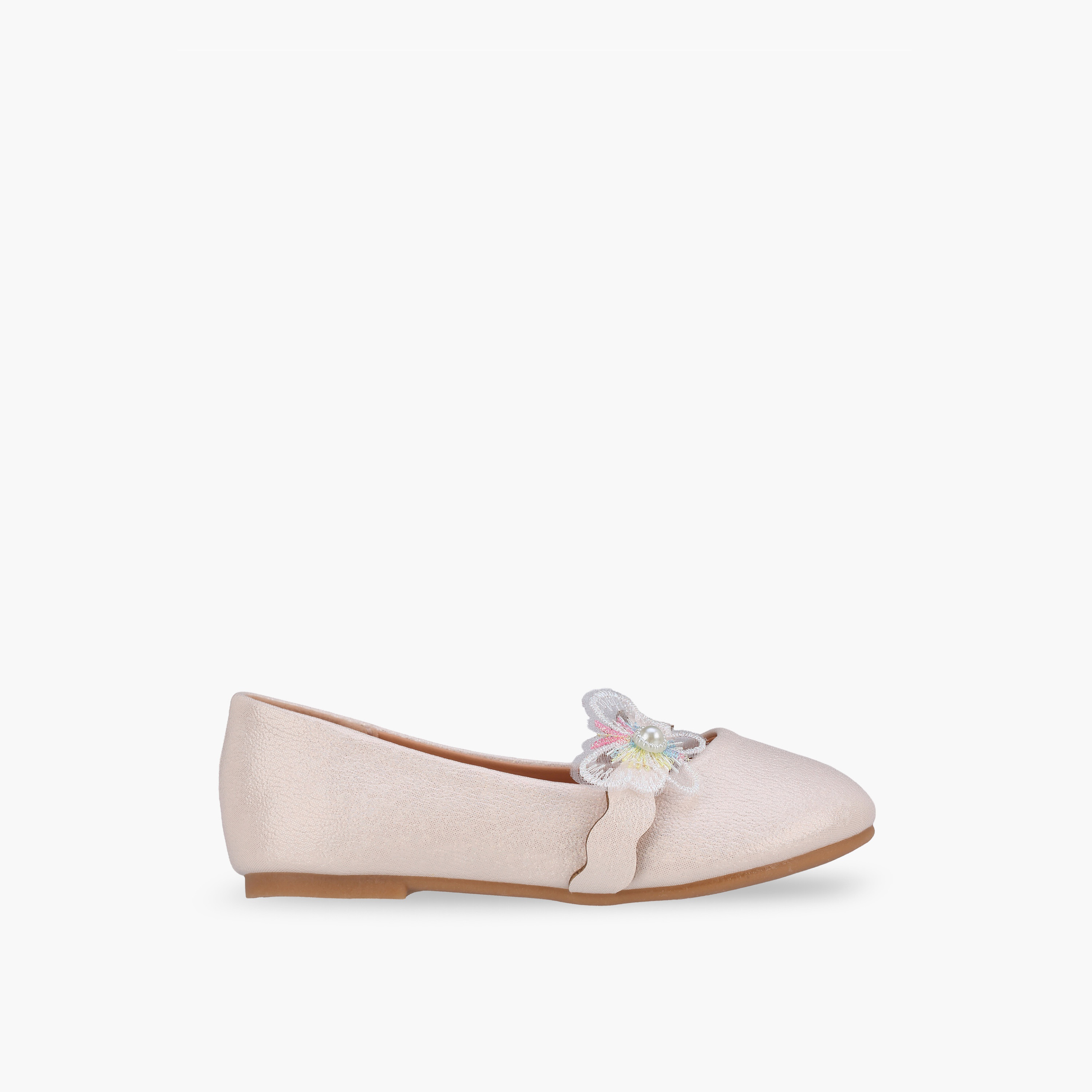 Flora Bella Girls Butterfly Embellished Ballerina Shoes-girls-shoes-ballerinas-image-3