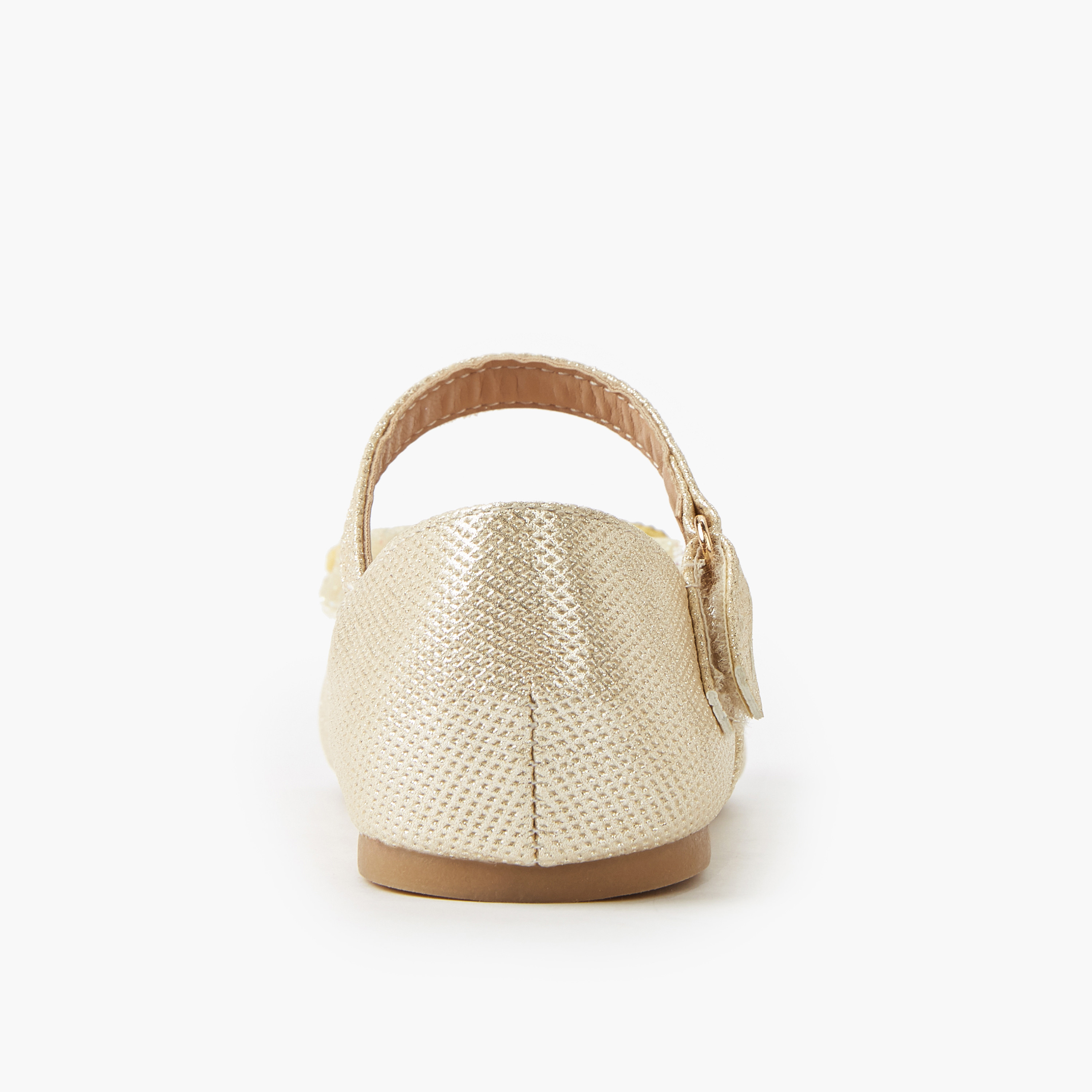 Flora Bella Girls Hook and Loop Ballerina Shoes-girls-shoes-ballerinas-image-4