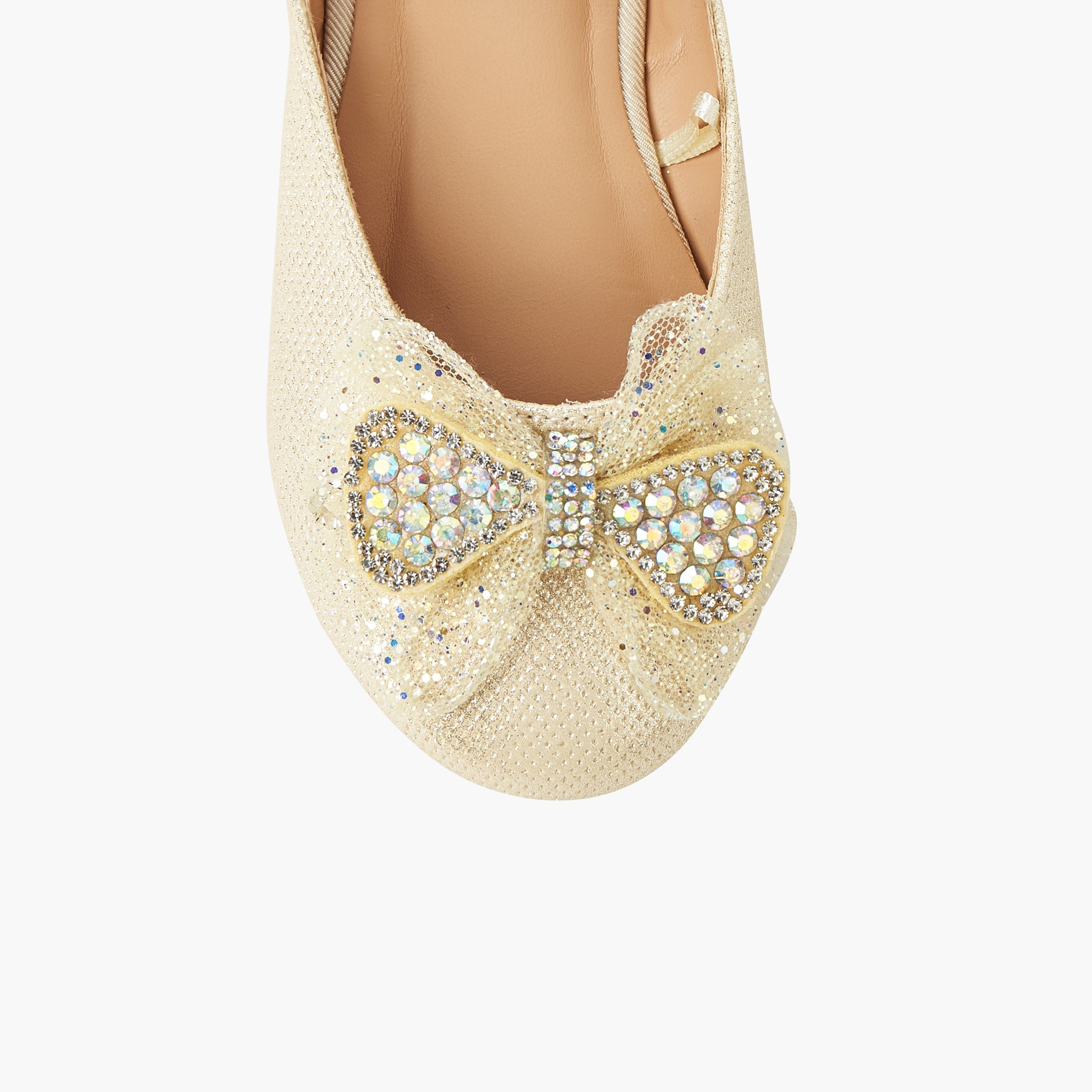 Flora Bella Girls Hook and Loop Ballerina Shoes-girls-shoes-ballerinas-image-5