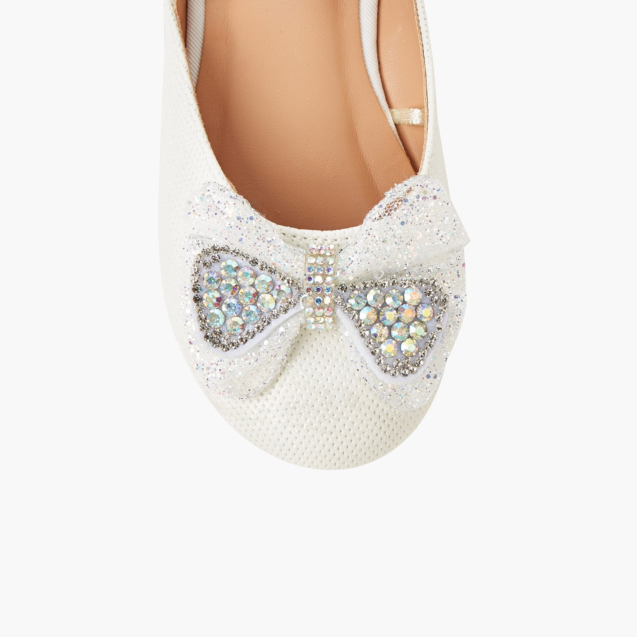 Flora Bella Girls Hook and Loop Ballerina Shoes-girls-shoes-ballerinas-image-5