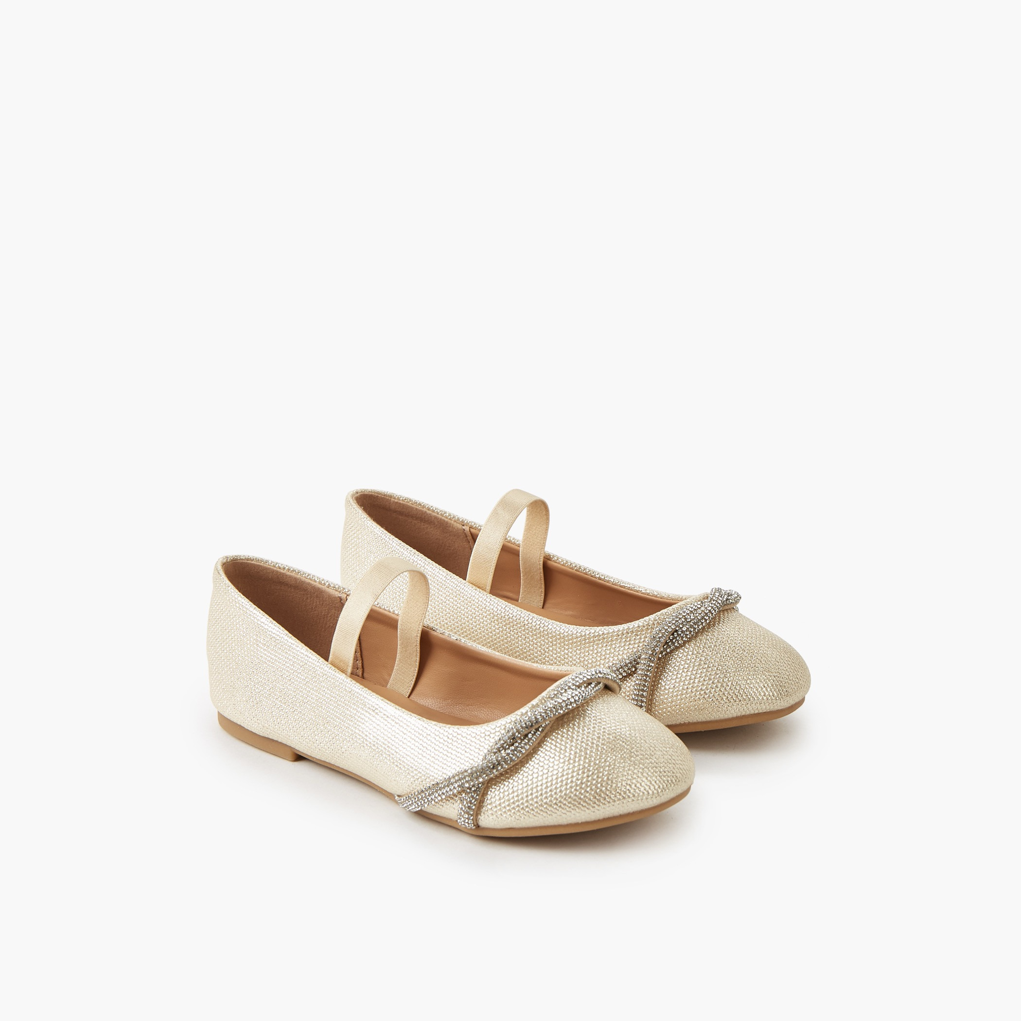 Flora Bella Girls Slip-On Ballerina Shoes-girls-shoes-ballerinas-image-1
