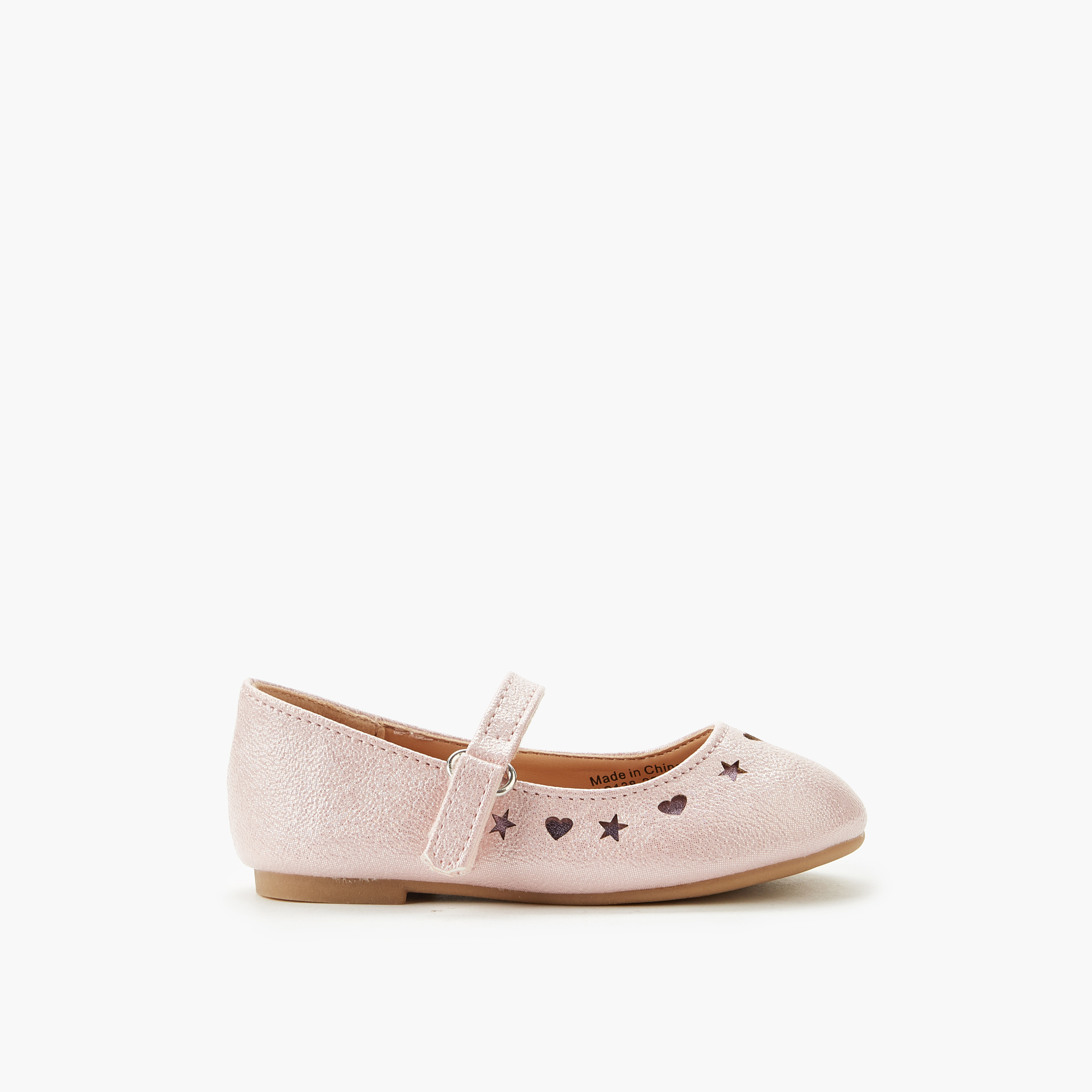Flora Bella Girls Hook and Loop Ballerina Shoes-girls-shoes-maryjanes-image-2