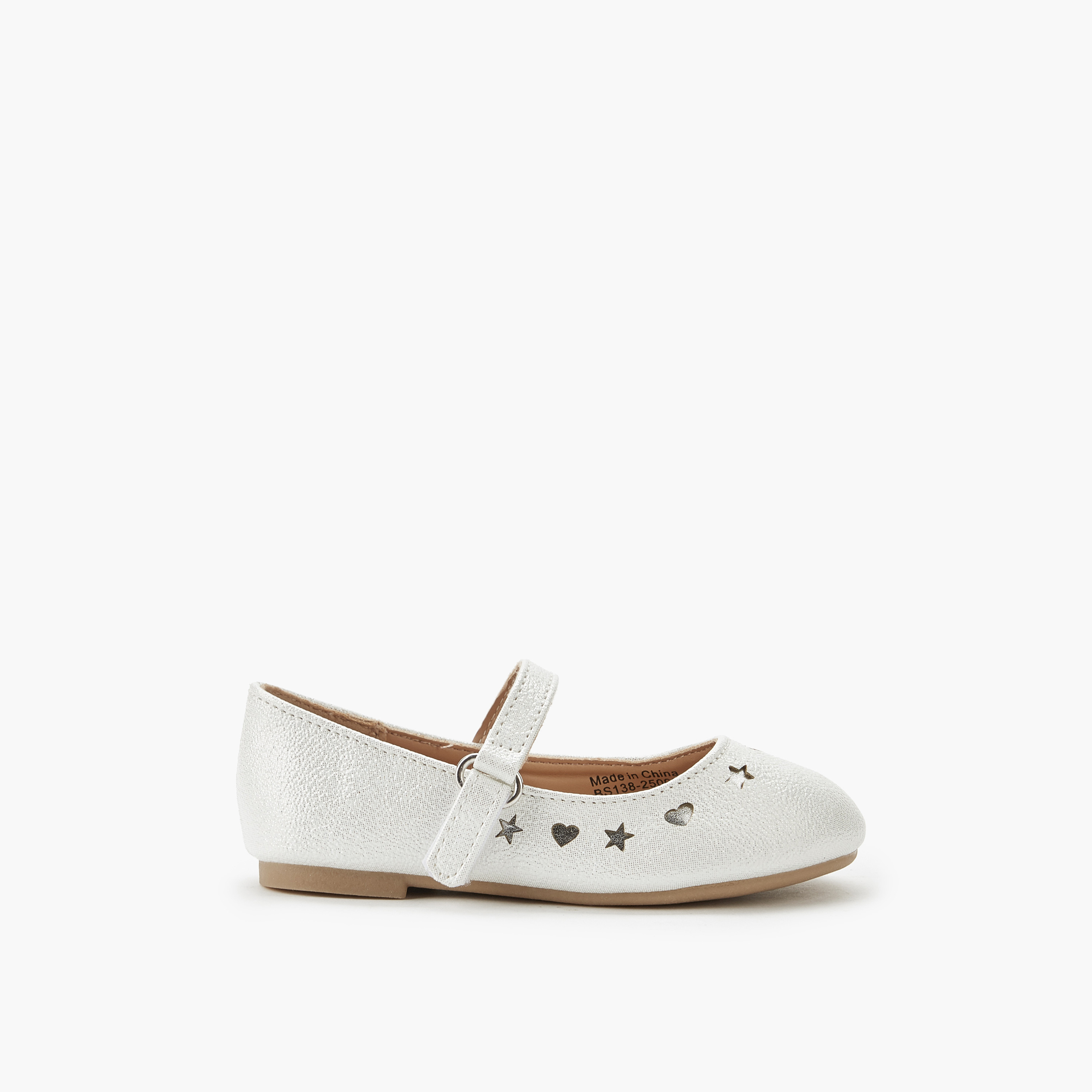 Flora Bella Girls Hook and Loop Ballerina Shoes-girls-shoes-maryjanes-image-2