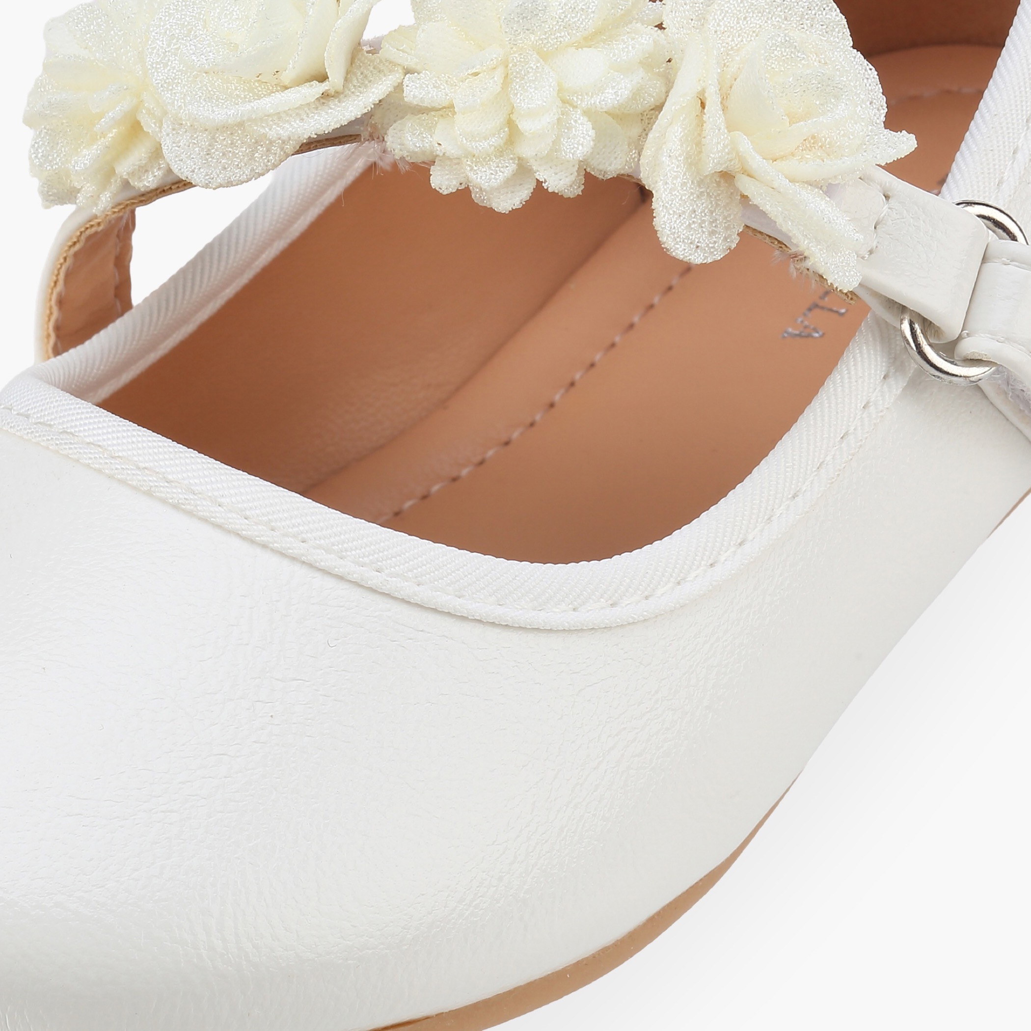 Flora Bella Girls Floral Accent Hook & Loop Ballerina Shoes-girls-shoes-maryjanes-image-6