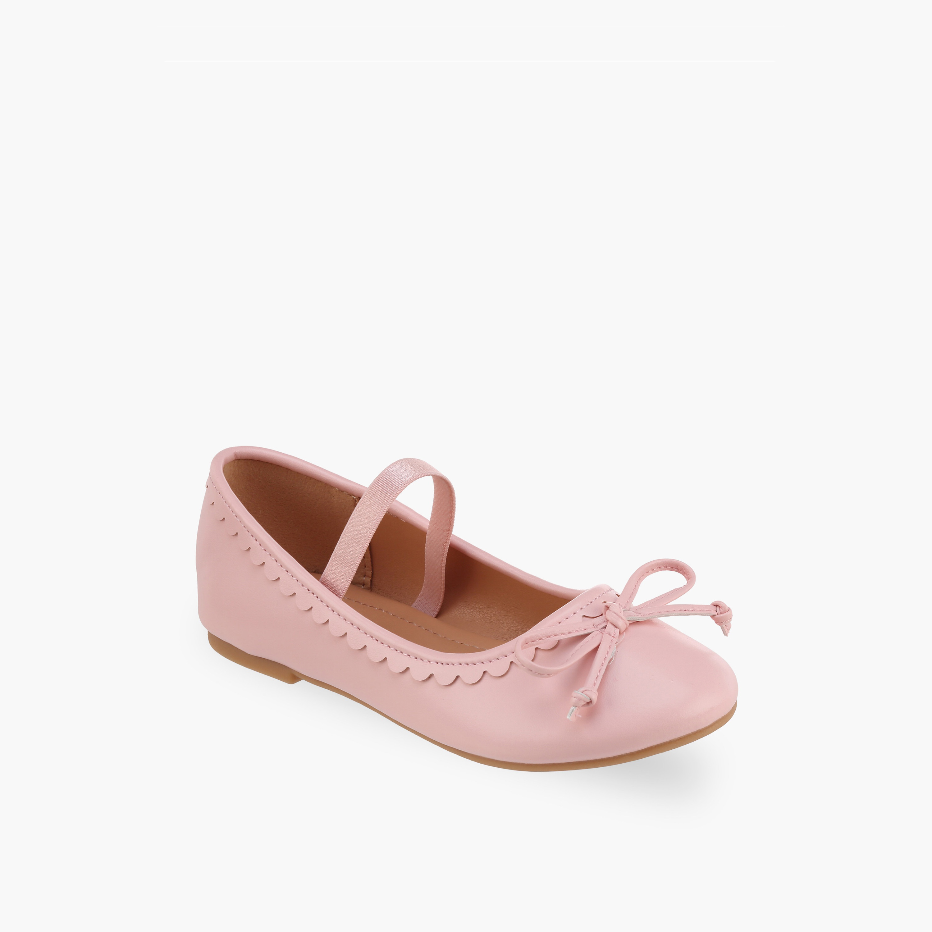 حذاء باليرينا بتفاصيل صدفية للبنات من فلورا بيلا-girls-shoes-ballerinas-image-2
