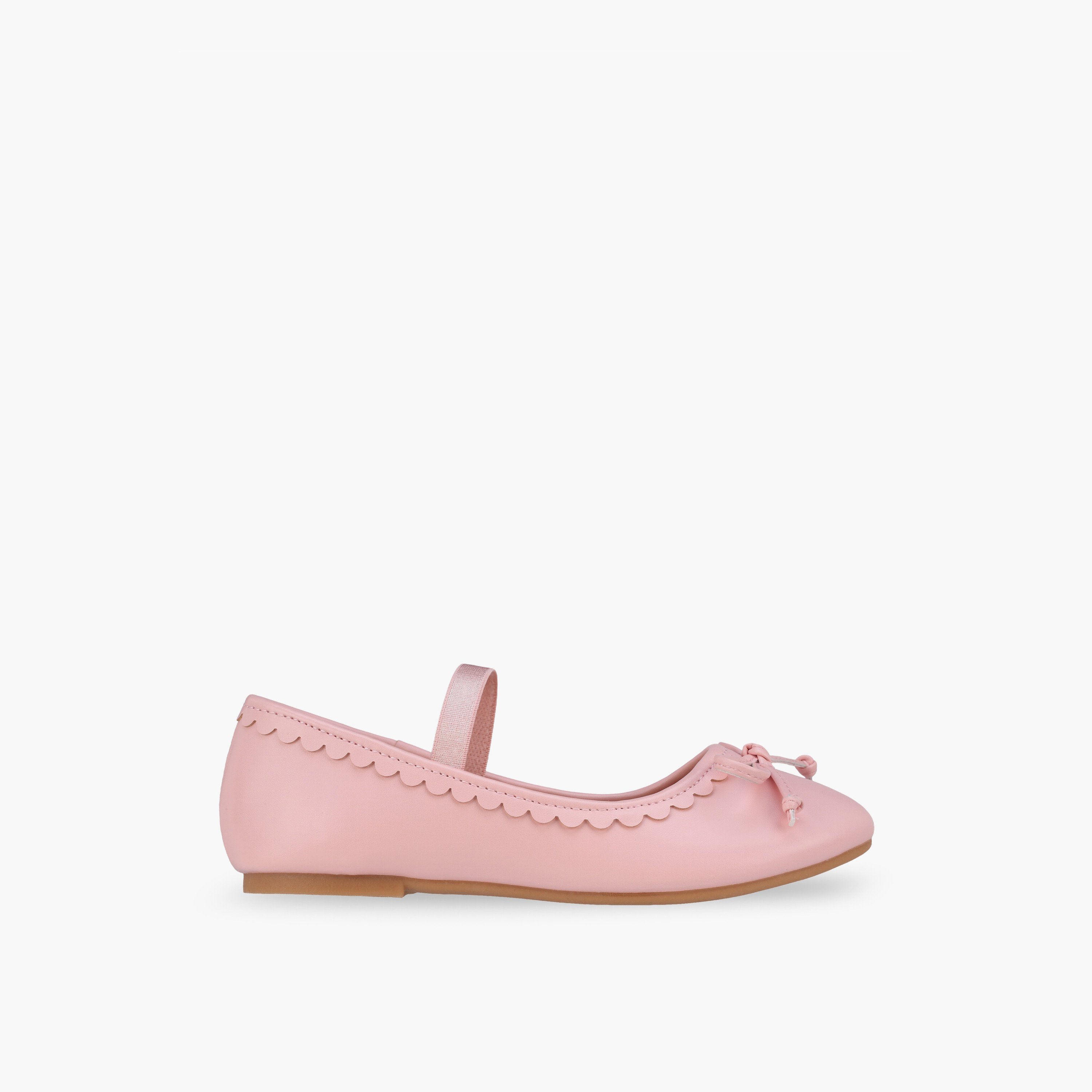 حذاء باليرينا بتفاصيل صدفية للبنات من فلورا بيلا-girls-shoes-ballerinas-image-3