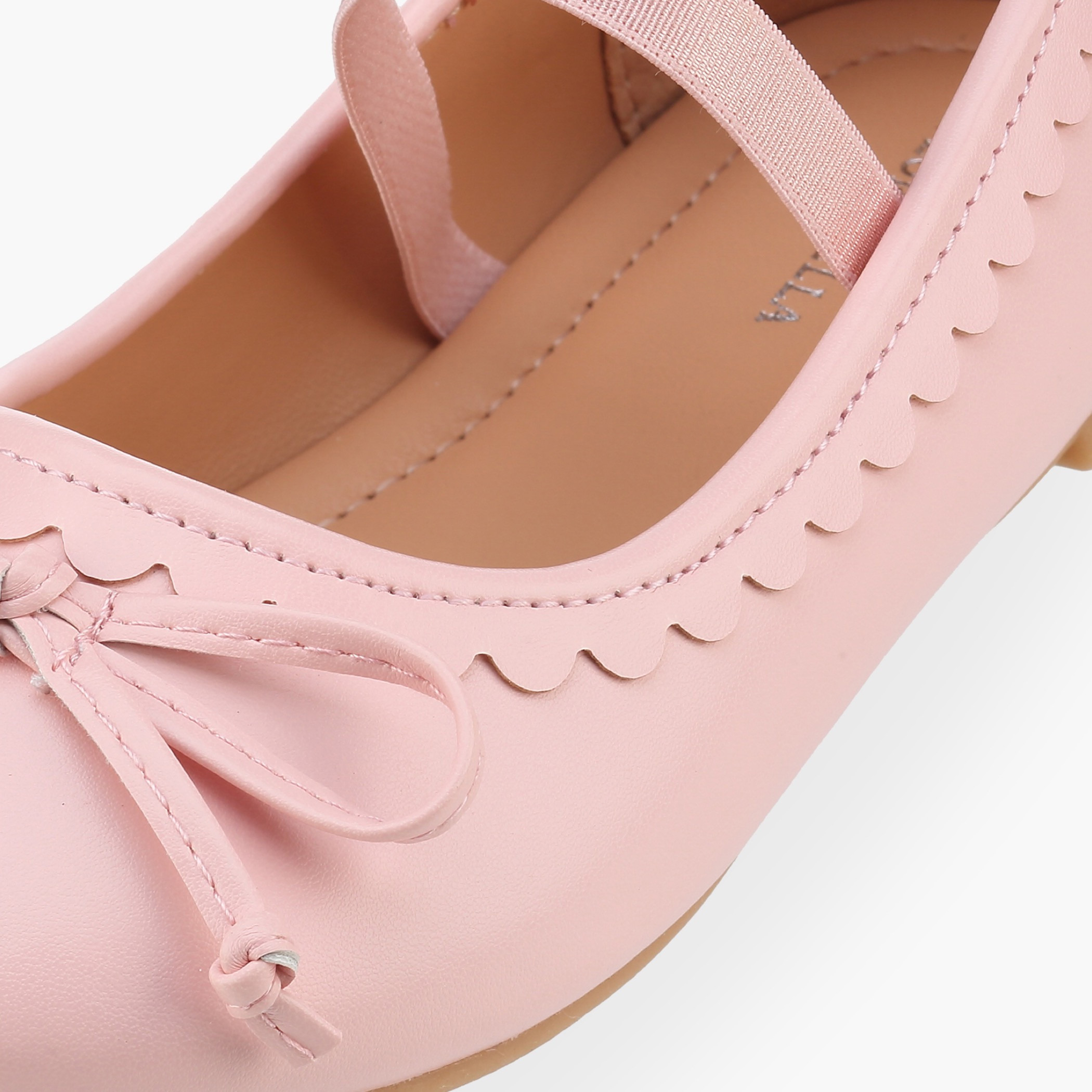 حذاء باليرينا بتفاصيل صدفية للبنات من فلورا بيلا-girls-shoes-ballerinas-image-6