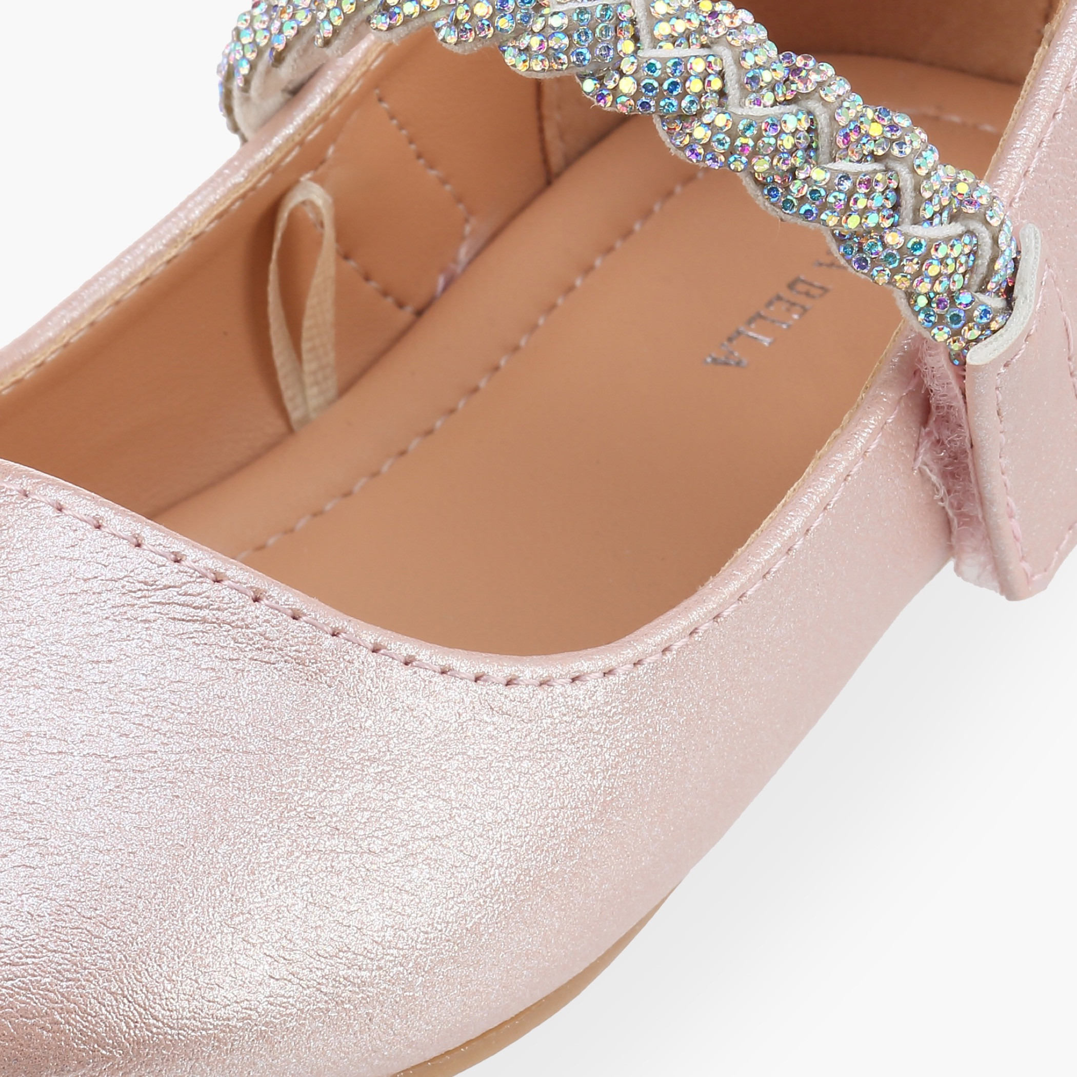 Flora Bella Girls Embellished Hook & Loop Mary Jane Shoes-girls-shoes-maryjanes-image-6