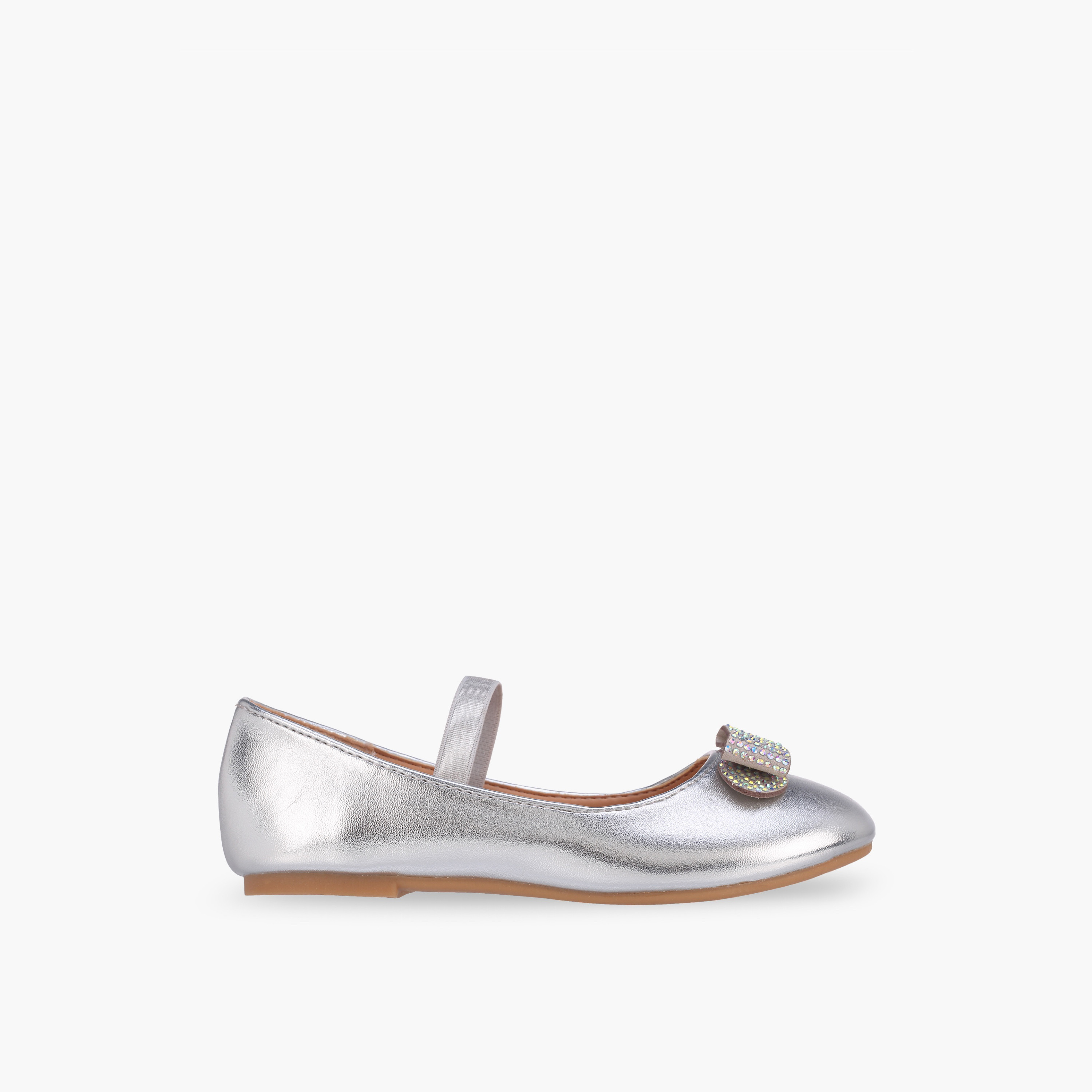 Flora Bella Girls Embellished Bow Accent Ballerina Shoes-girls-shoes-ballerinas-image-3
