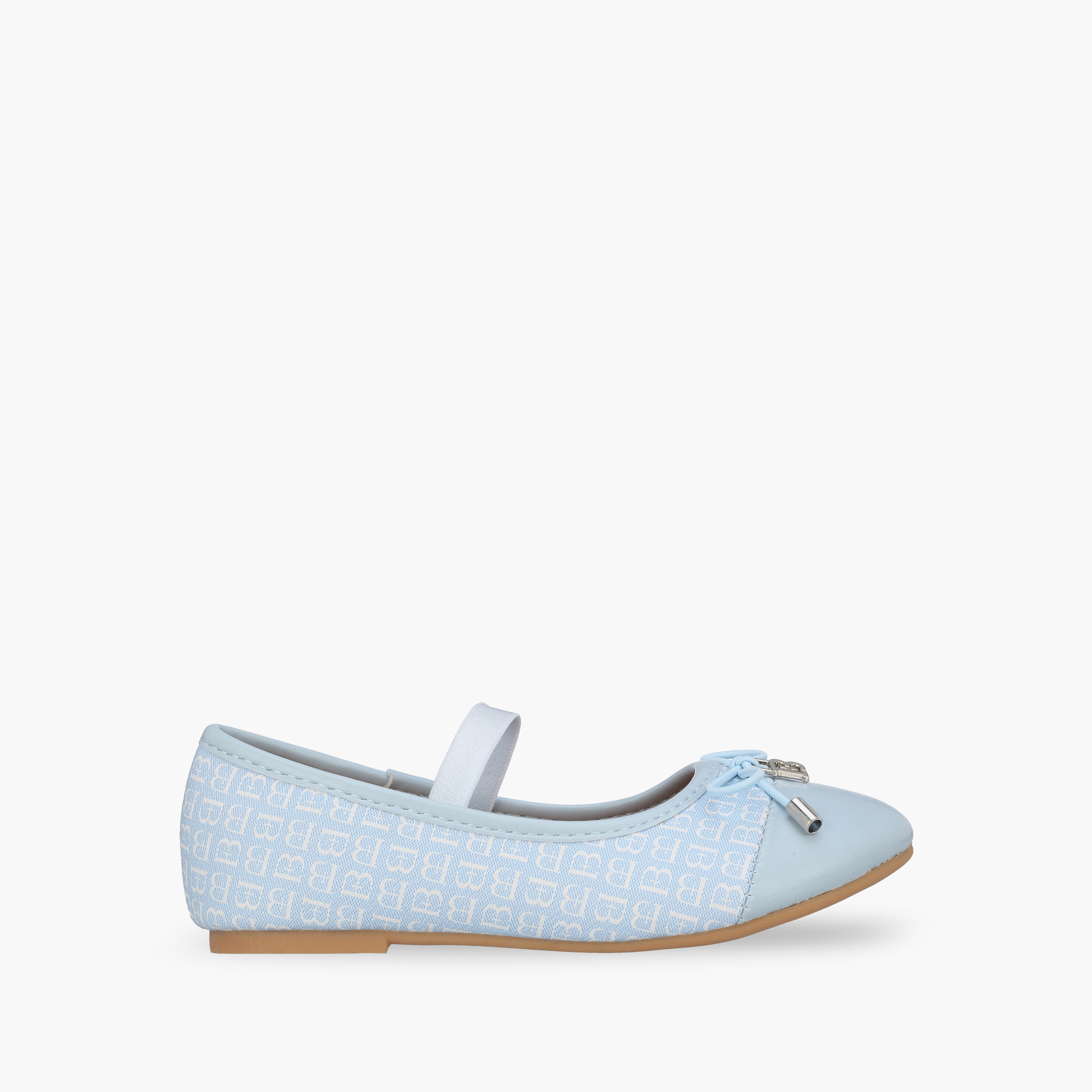 حذاء باليرينا بحزام مطاطي للبنات من فلورا بيلا-girls-shoes-ballerinas-image-3