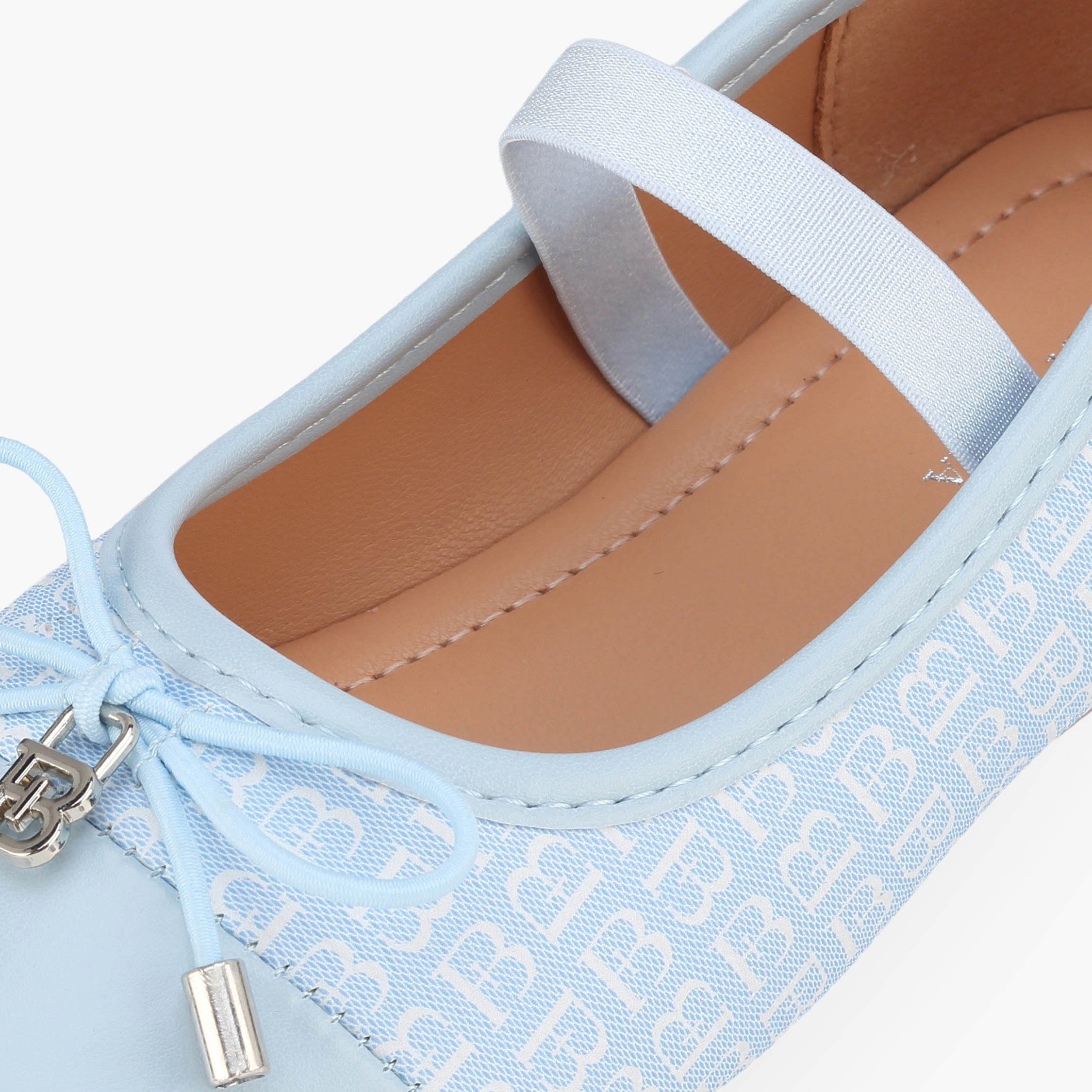حذاء باليرينا بحزام مطاطي للبنات من فلورا بيلا-girls-shoes-ballerinas-image-6