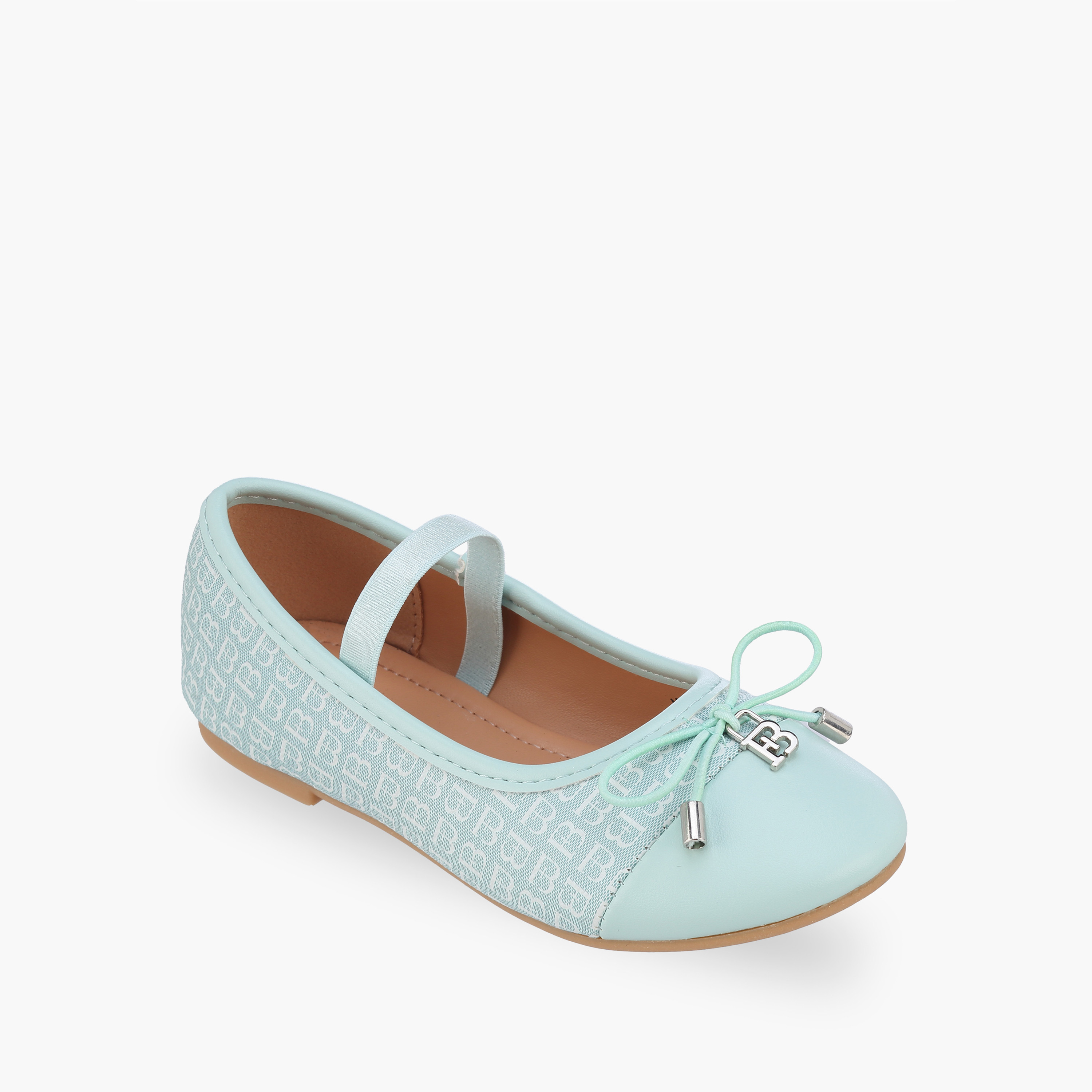 حذاء باليرينا بحزام مطاطي للبنات من فلورا بيلا-girls-shoes-ballerinas-image-8
