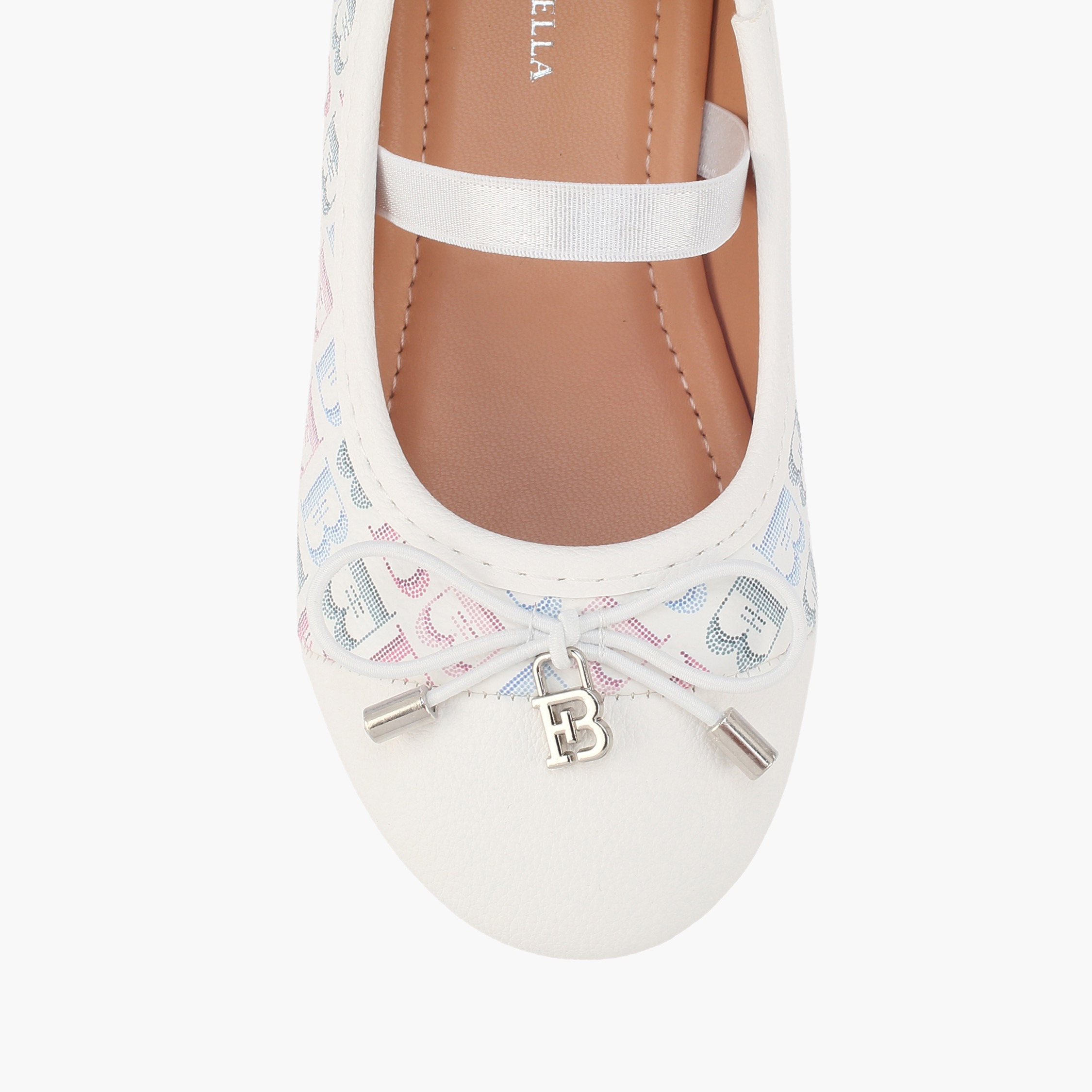 حذاء باليرينا بحزام مطاطي للبنات من فلورا بيلا-girls-shoes-ballerinas-image-16