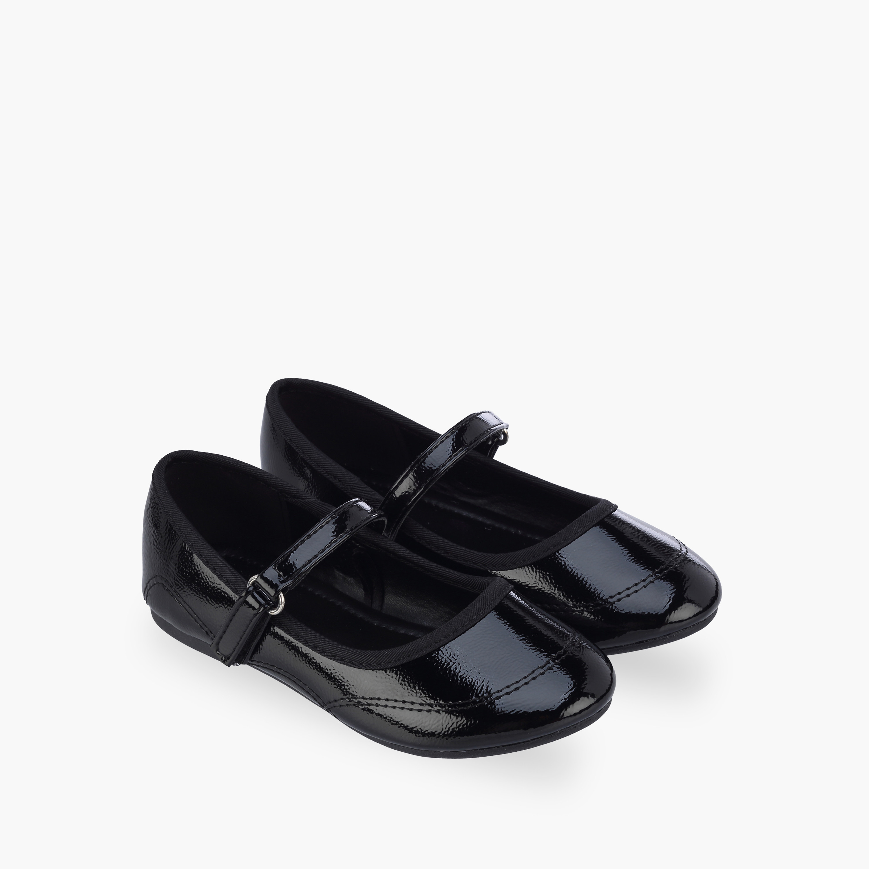 Flora Bella Girls Hook & Loop Mary Jane Shoes-girls-shoes-maryjanes-image-1