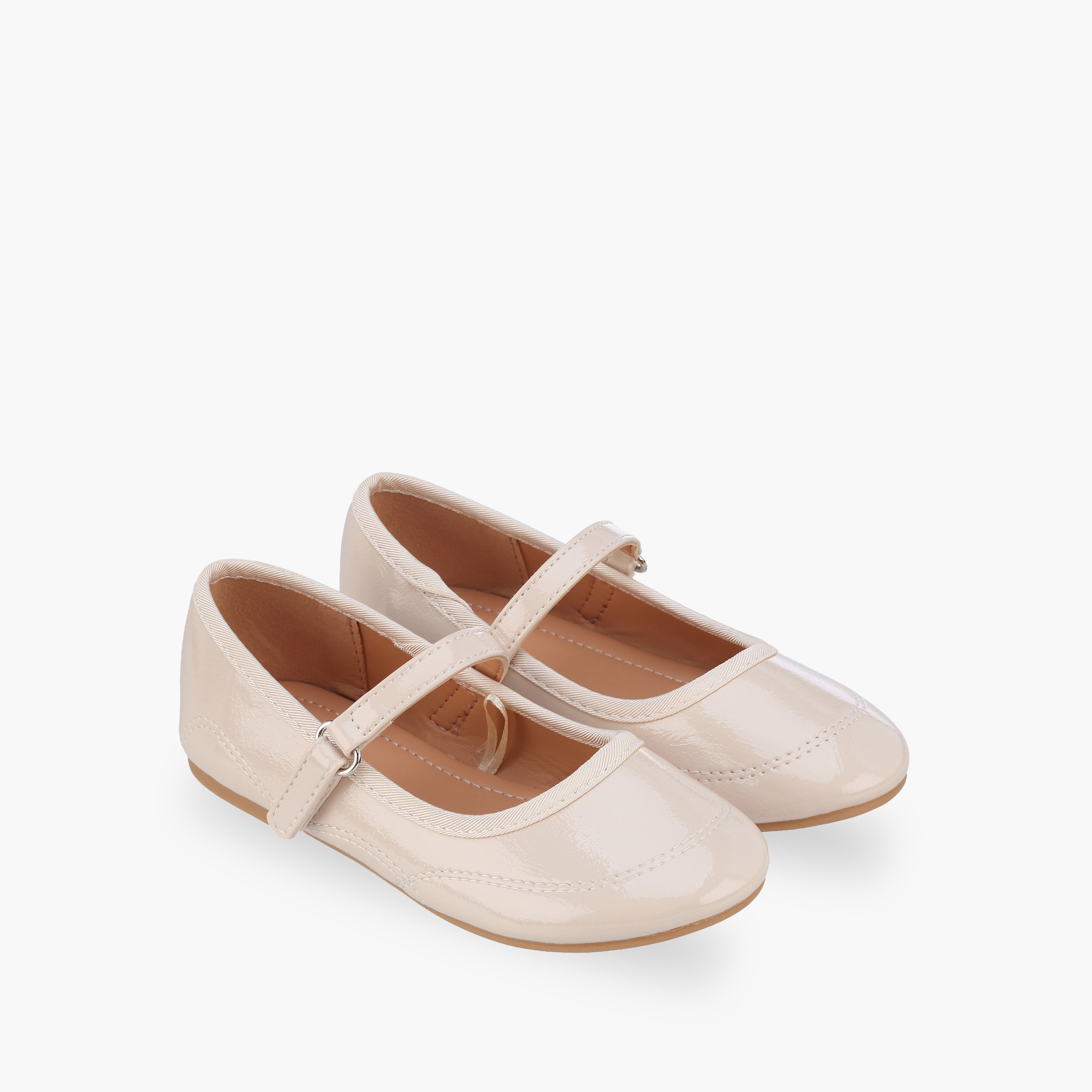 حذاء ماري جين بشريط إغلاق لاصق للبنات من فلورا بيلا-girls-shoes-maryjanes-image-7