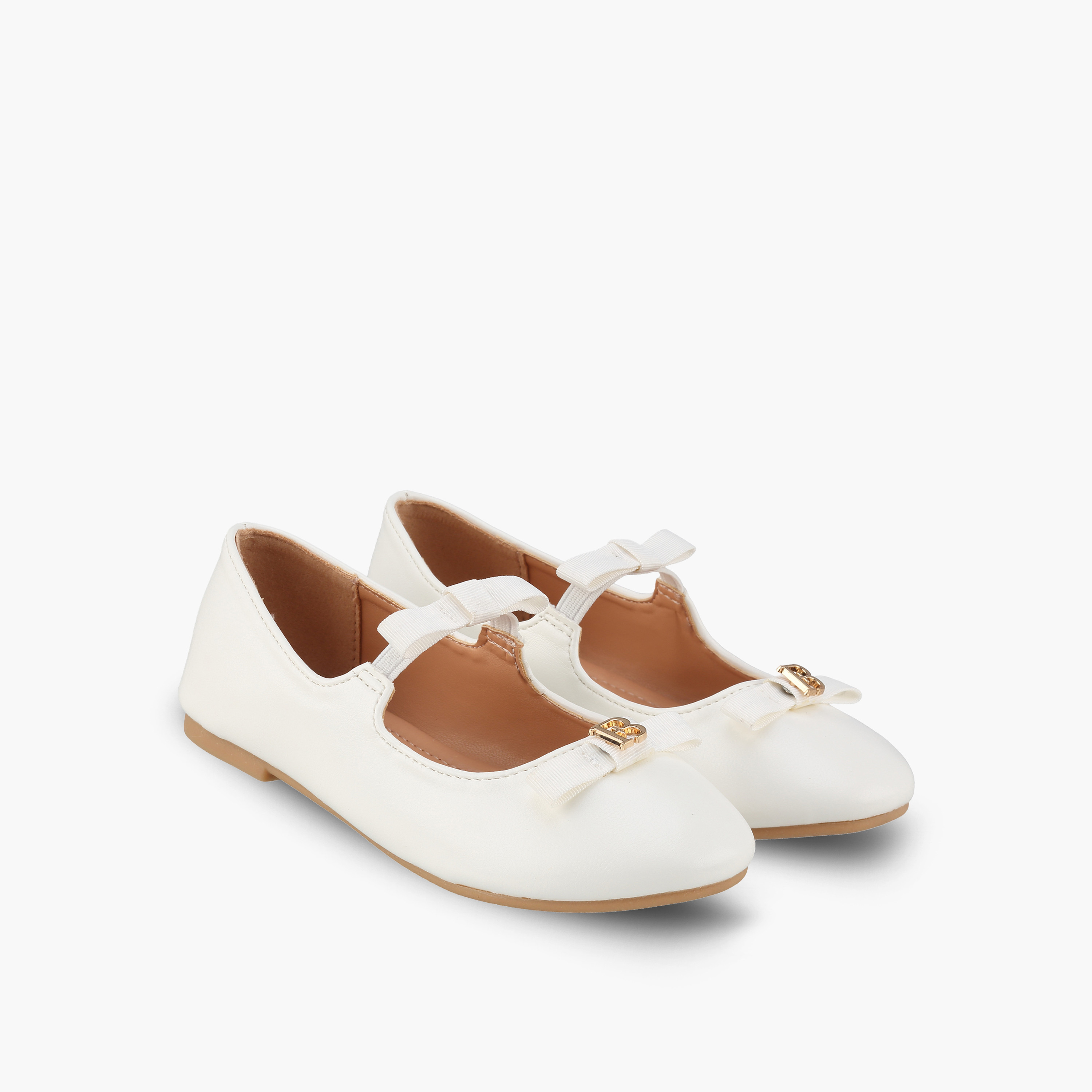 حذاء باليرينا للفتيات بتفاصيل فيونكة من فلورا بيلا-girls-shoes-ballerinas-image-7