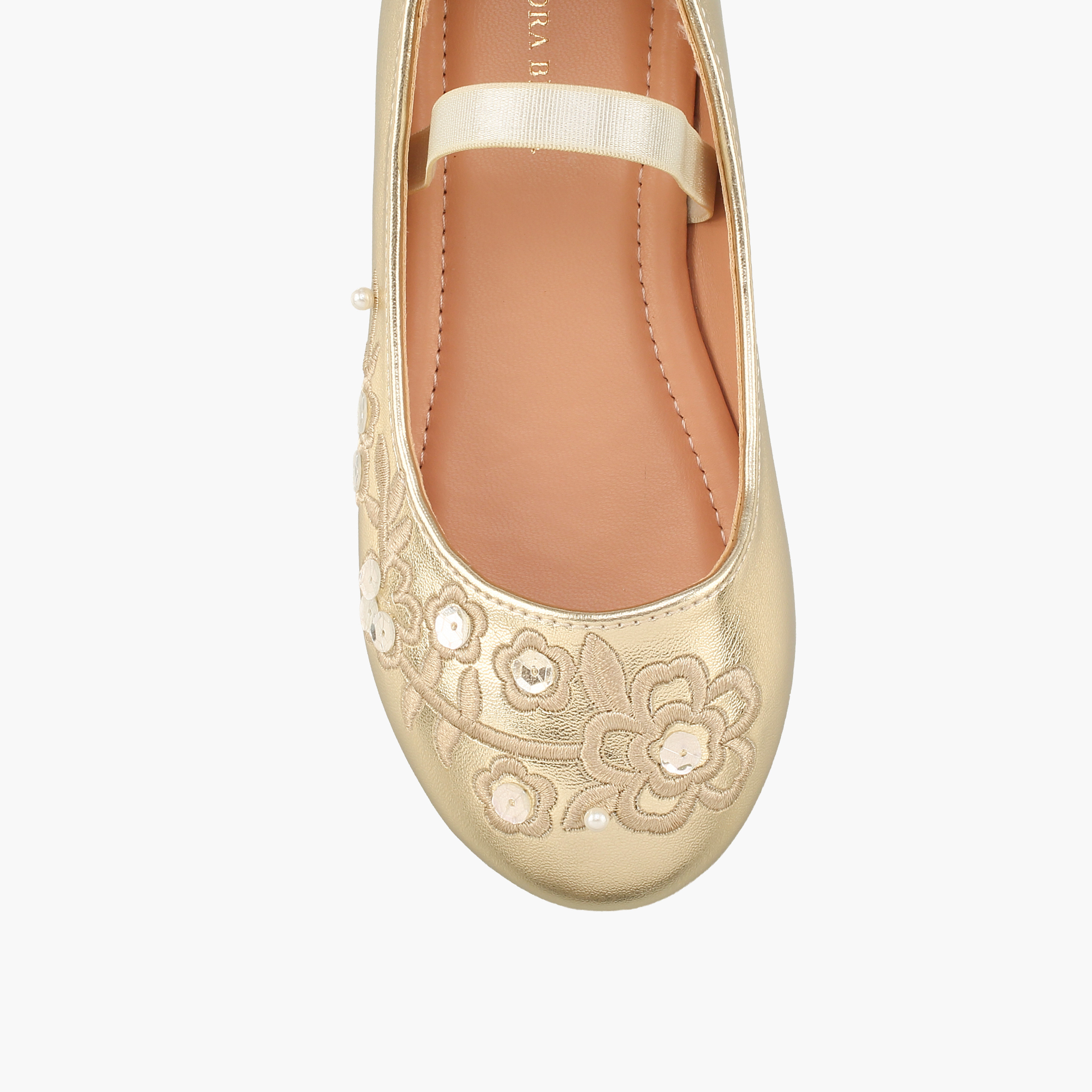 حذاء باليرينا للفتيات مطرز من فلورا بيلا-girls-shoes-ballerinas-image-4
