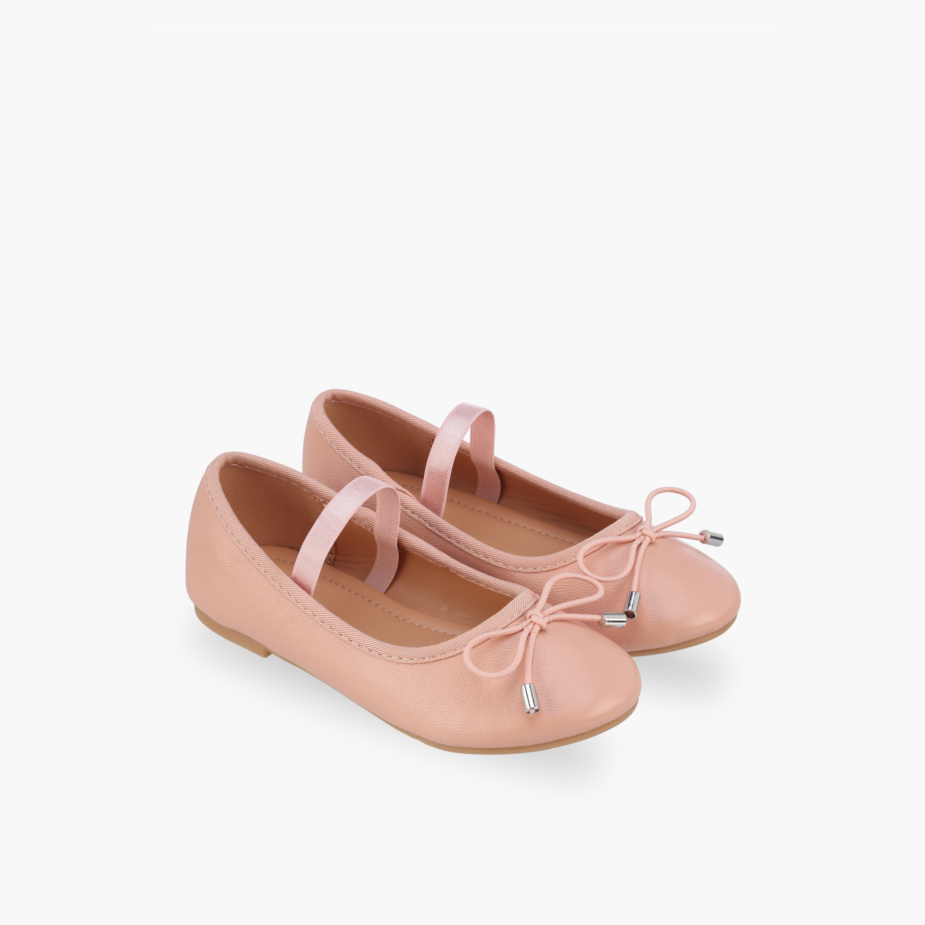 Flora Bella Girls Elasticated Strap Ballerina Shoes-girls-shoes-ballerinas-image-1